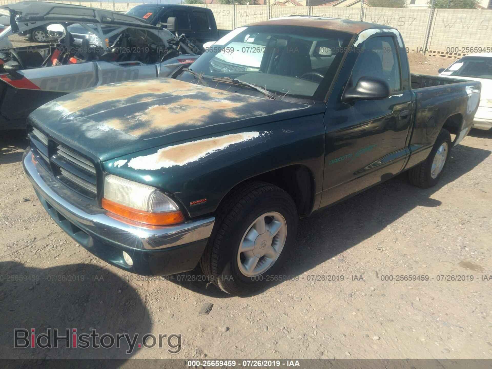 1997 DODGE DAKOTA - VIN: 1B7FL26P3VS234016 - Фото 2