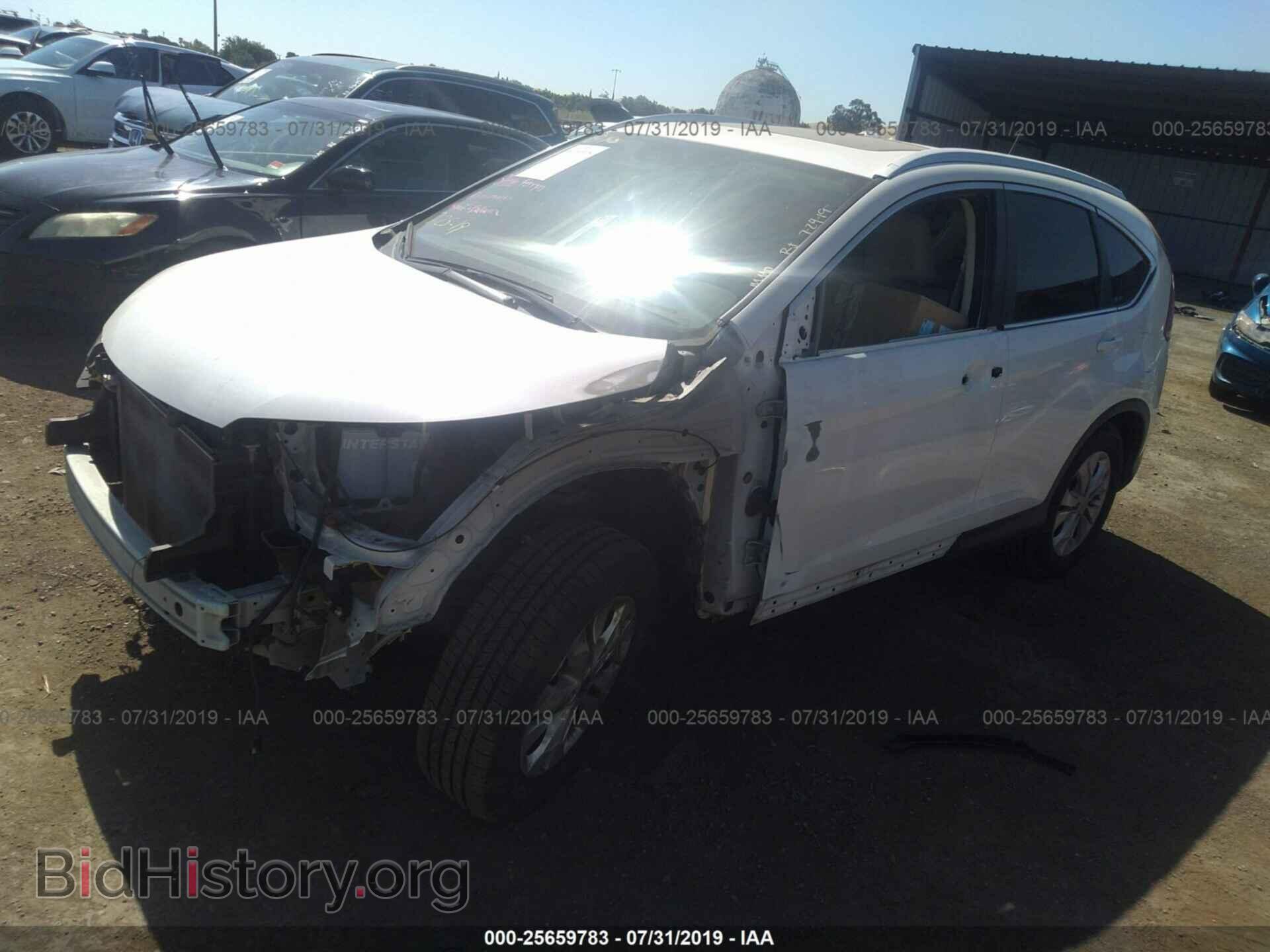 2012 HONDA CR-V - VIN: 5J6RM4H78CL049559 - Фото 2