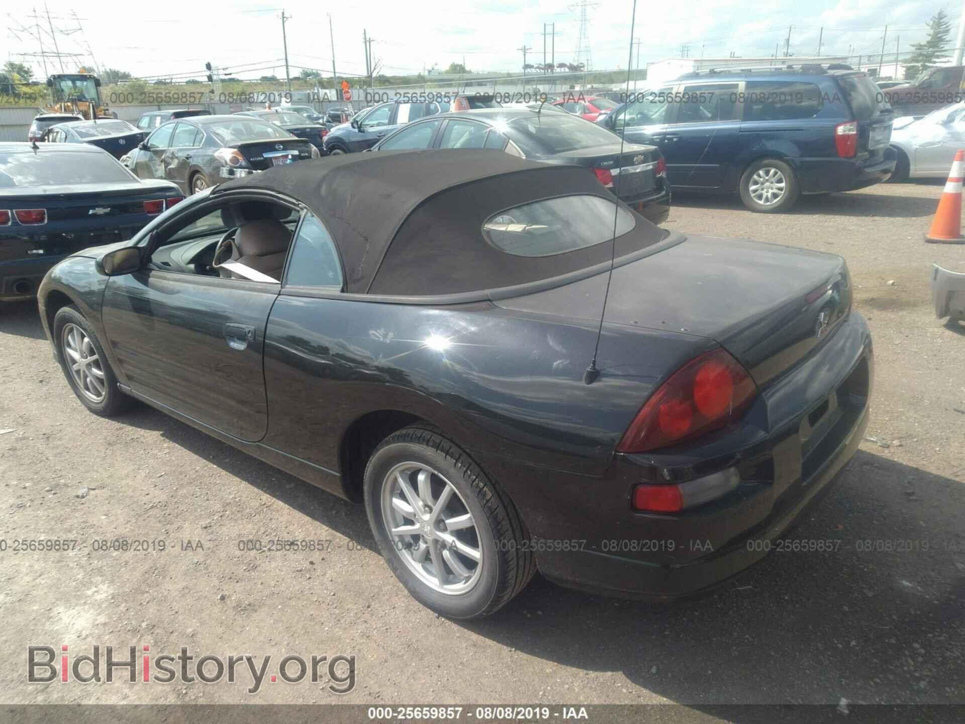 2001 MITSUBISHI ECLIPSE - VIN: 4A3AE45G01E205158 - Фото 3