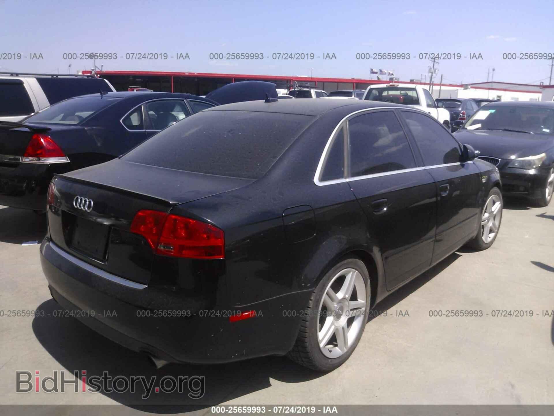 2007 AUDI A4 - VIN: WAUAF78EX7A194341 - Фото 4