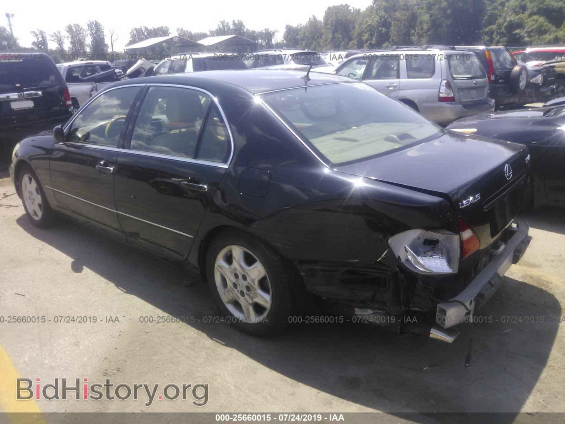2004 LEXUS LS - VIN: JTHBN36F240165253 - Фото 3