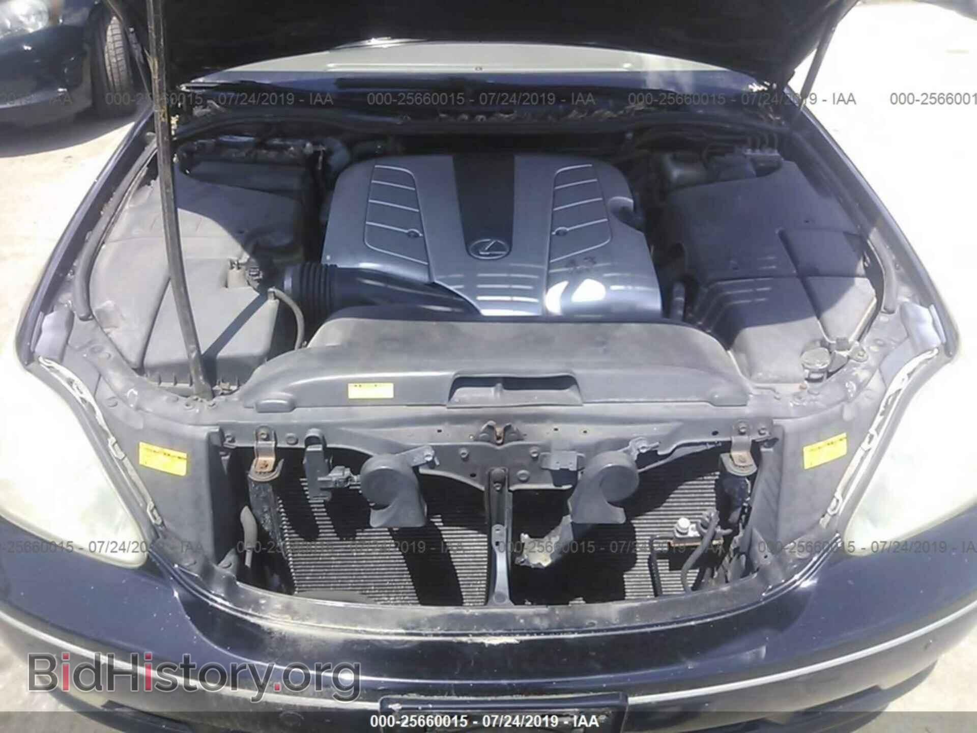 2004 LEXUS LS - VIN: JTHBN36F240165253 - Фото 10