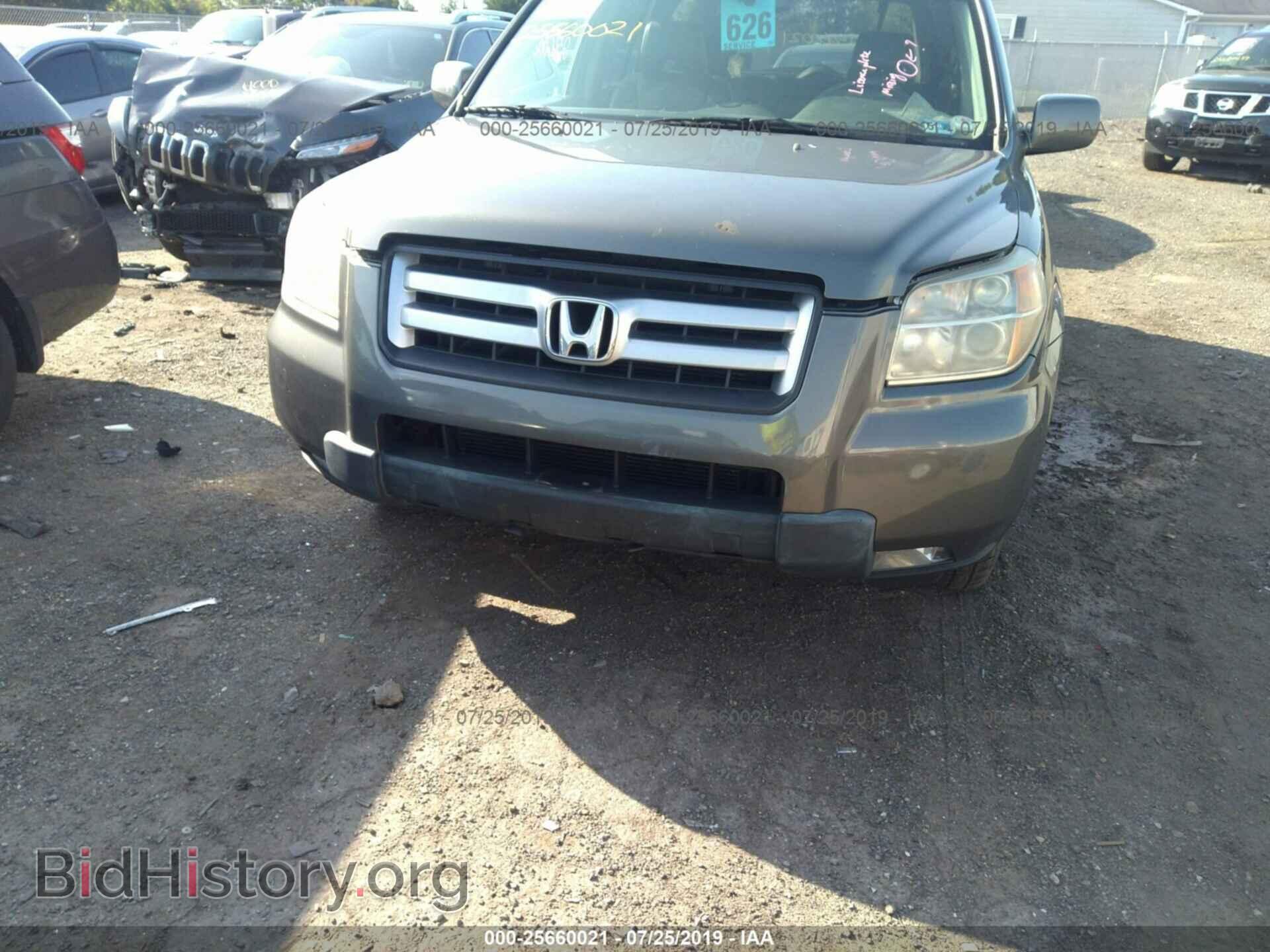 2007 HONDA PILOT - VIN: 2HKYF18657H521535 - Фото 6
