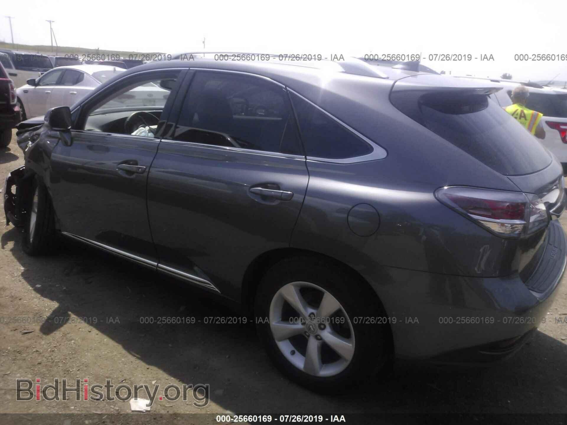 2015 LEXUS RX - VIN: 2T2BK1BA9FC266545 - Фото 3