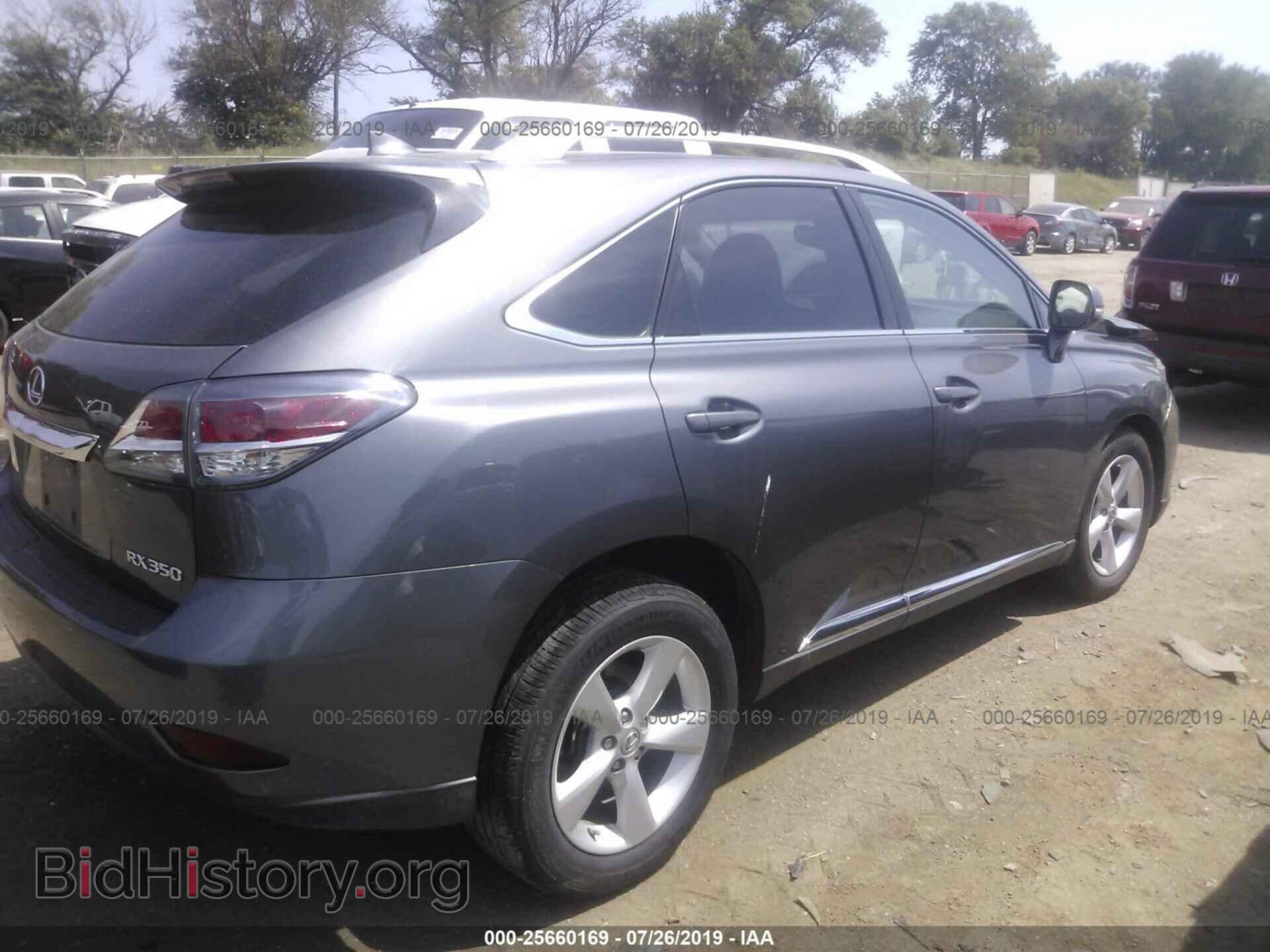 2015 LEXUS RX - VIN: 2T2BK1BA9FC266545 - Фото 4