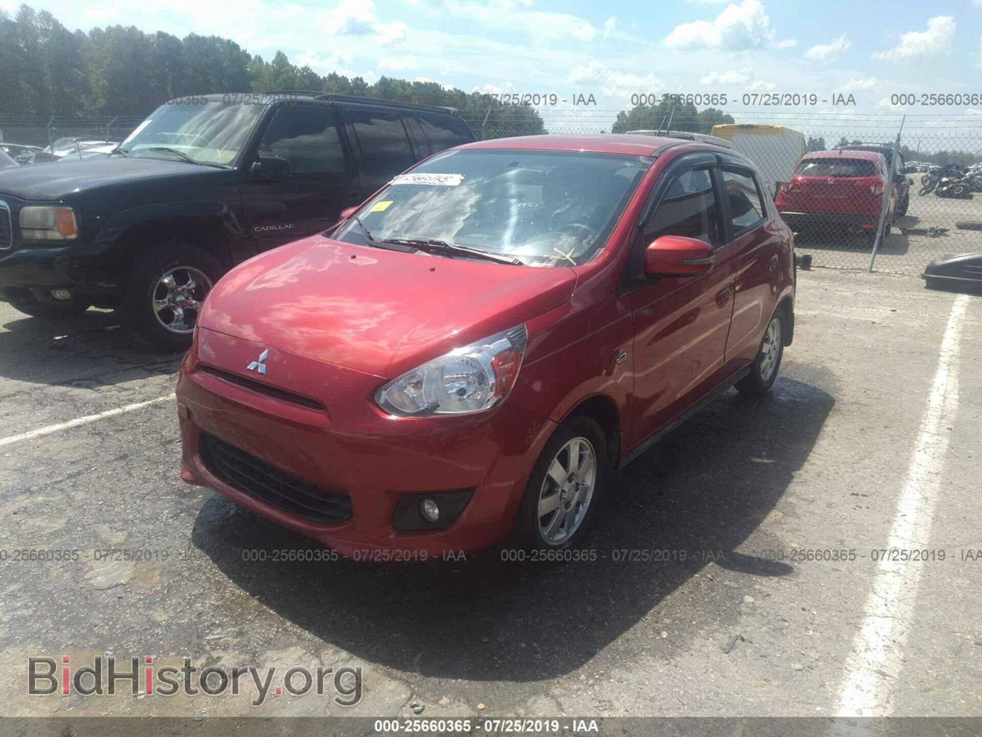 2015 MITSUBISHI MIRAGE - VIN: ML32A4HJ9FH005169 - Фото 2