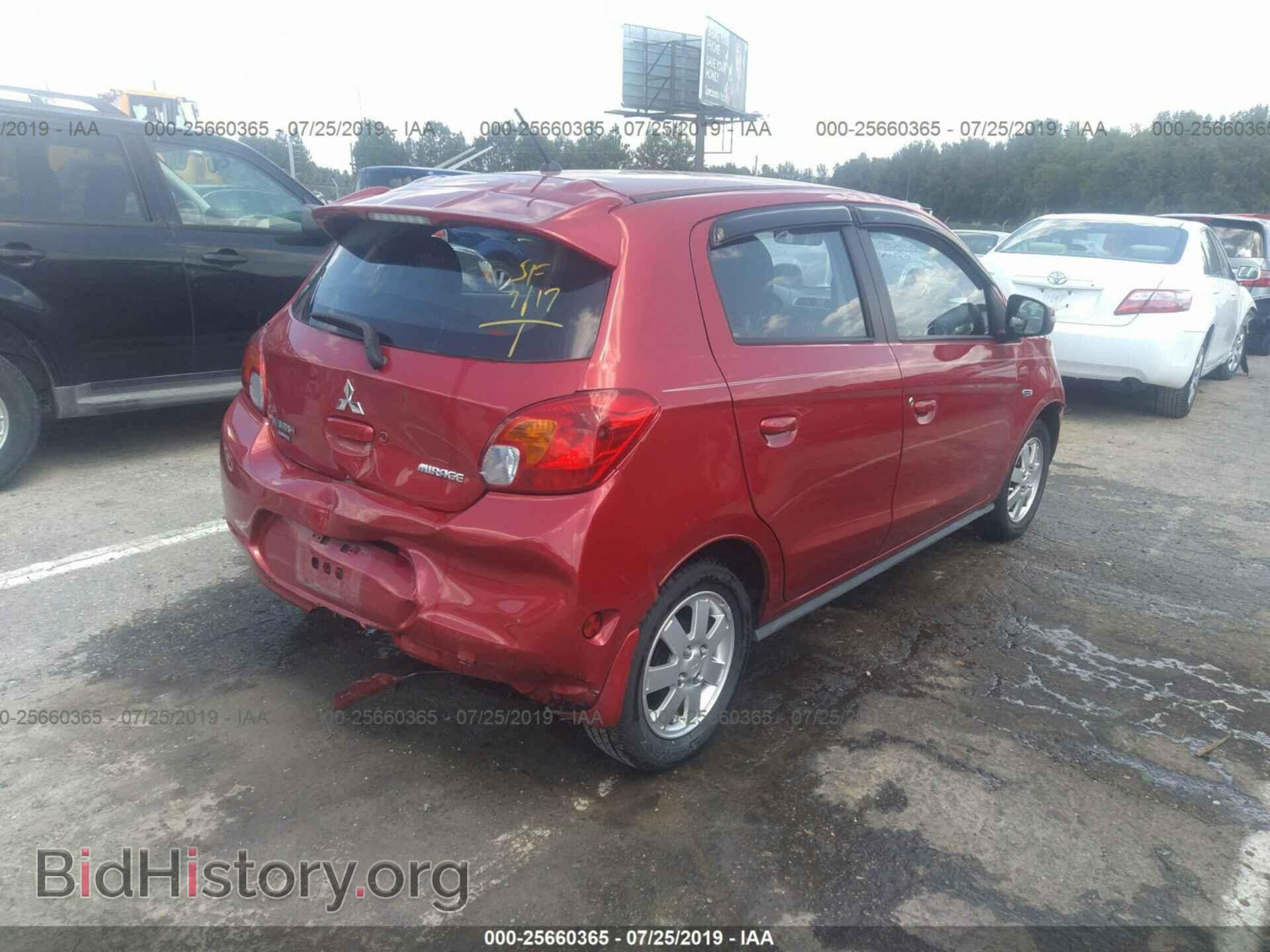 2015 MITSUBISHI MIRAGE - VIN: ML32A4HJ9FH005169 - Фото 4