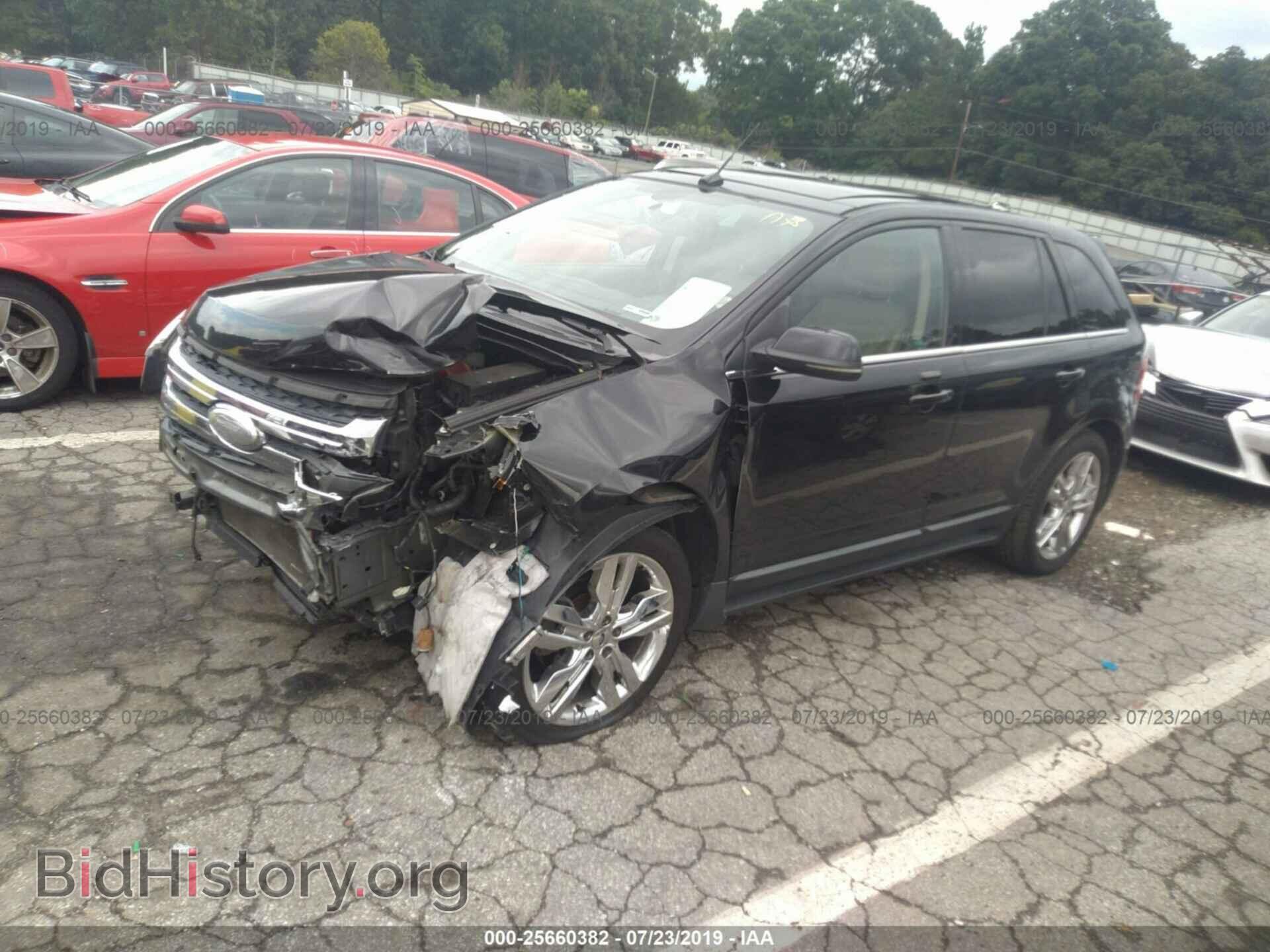 2013 FORD EDGE - VIN: 2FMDK3K90DBA39860 - Фото 2
