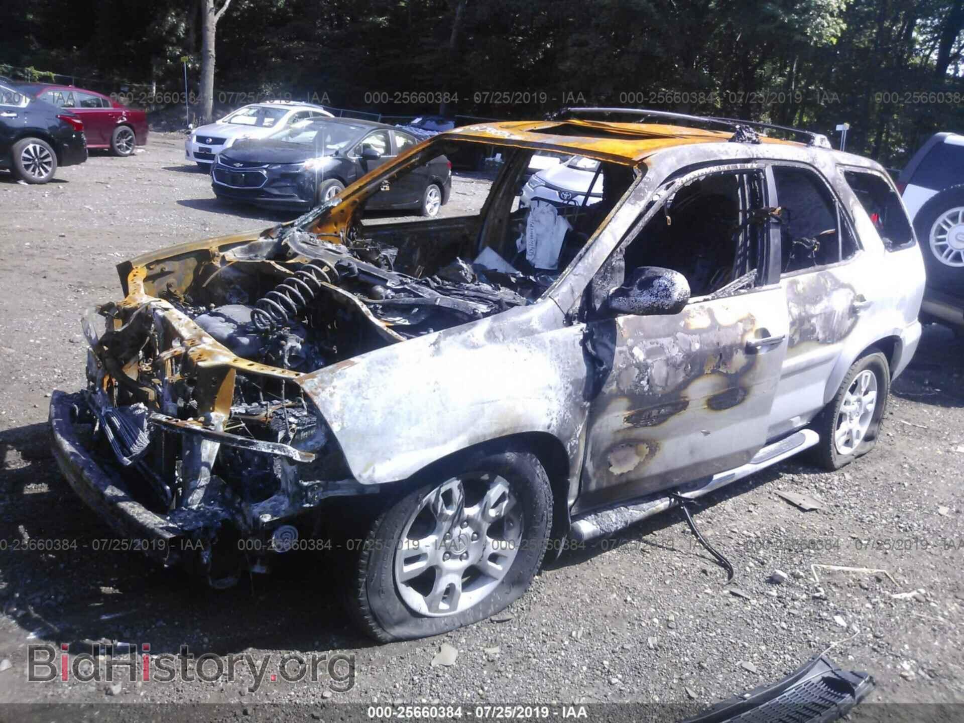 2005 ACURA MDX - VIN: 2HNYD18955H558004 - Фото 2