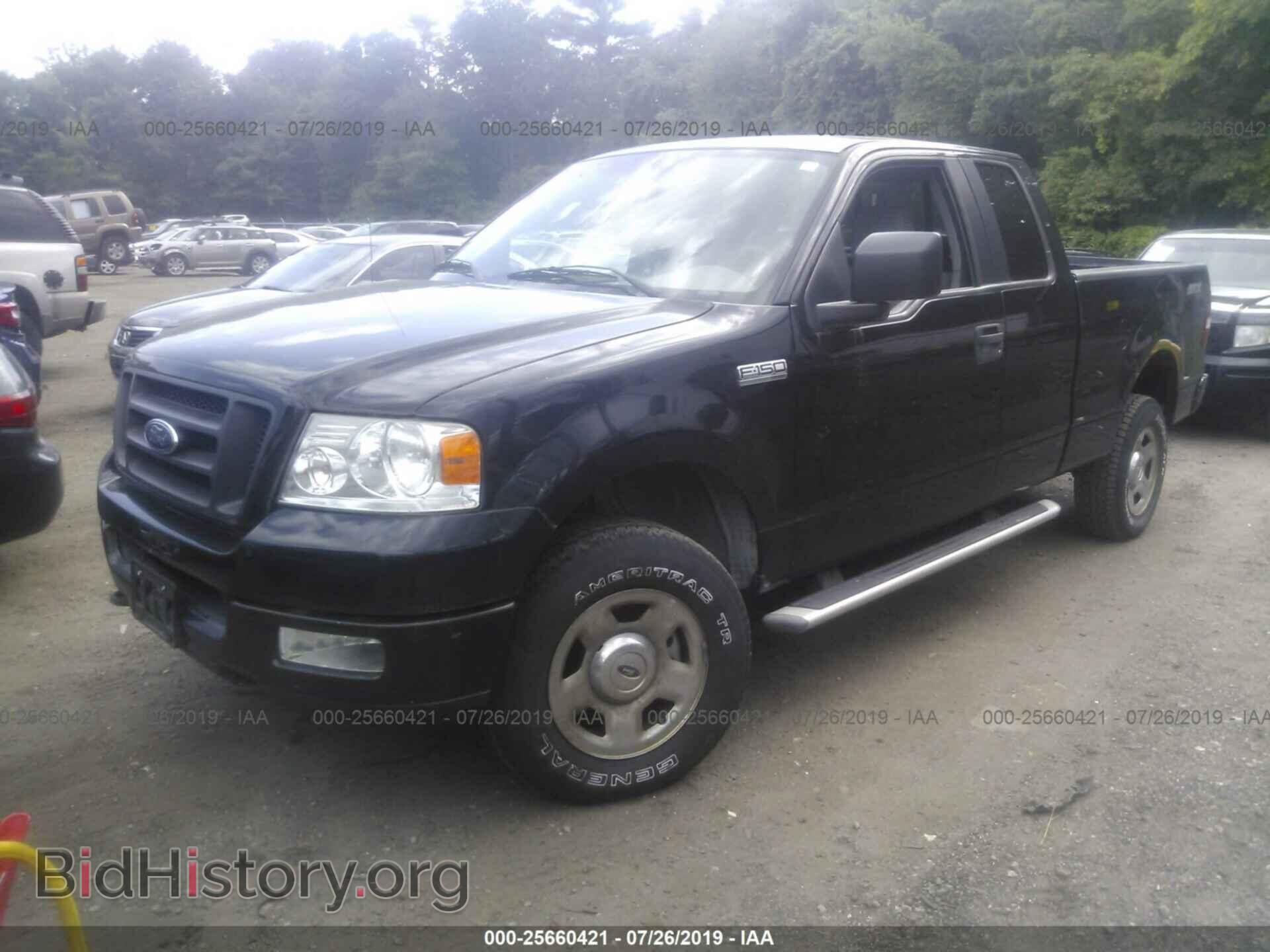 2005 FORD F150 - VIN: 1FTRX14W65FA58075 - Фото 2