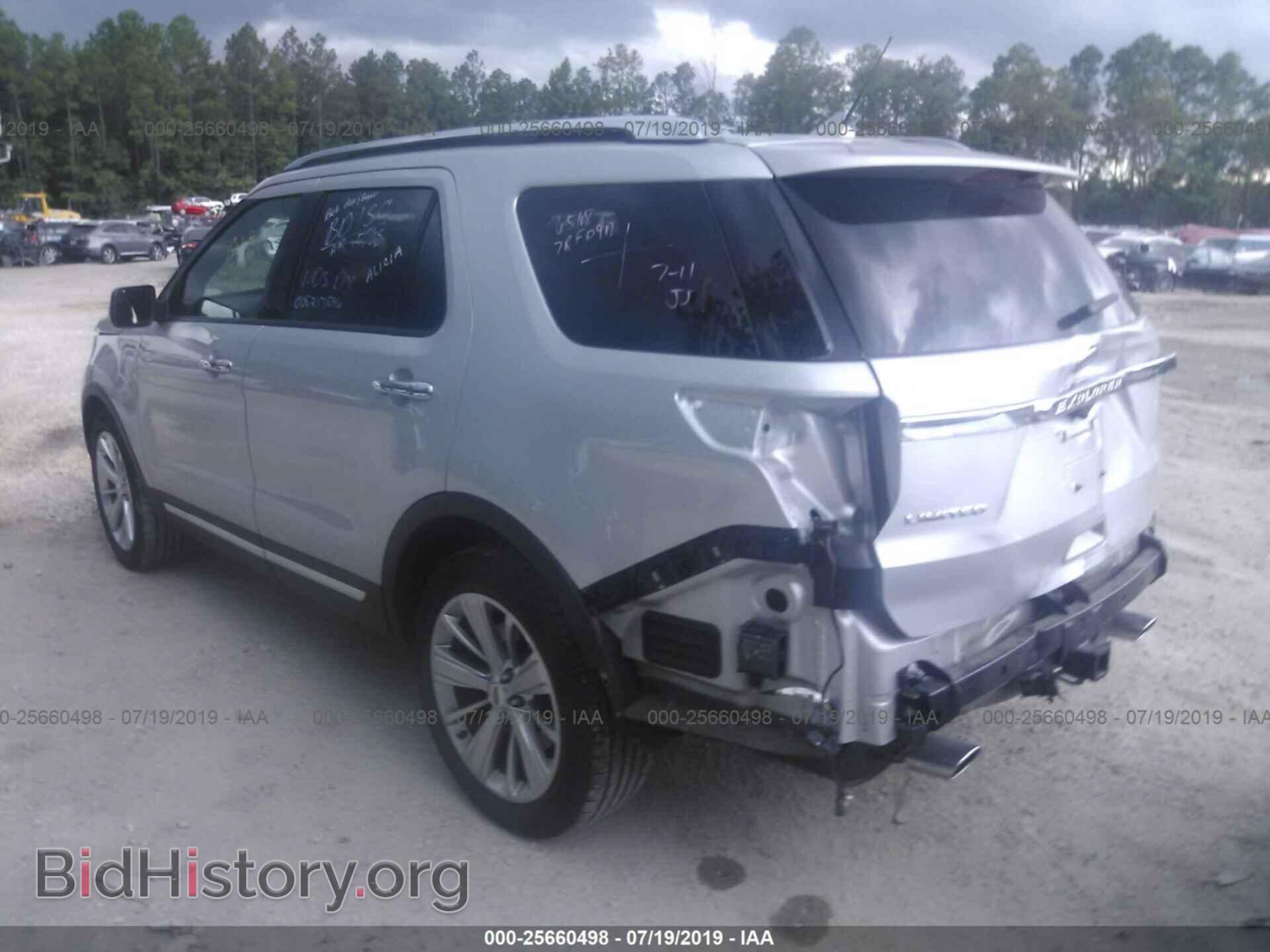 2019 FORD EXPLORER - VIN: 1FM5K7F89KGB42486 - Фото 3