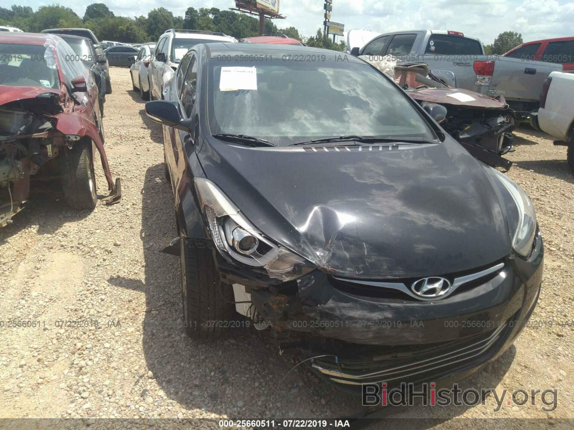 Фотография 5NPDH4AE2EH536163 - HYUNDAI ELANTRA 2014