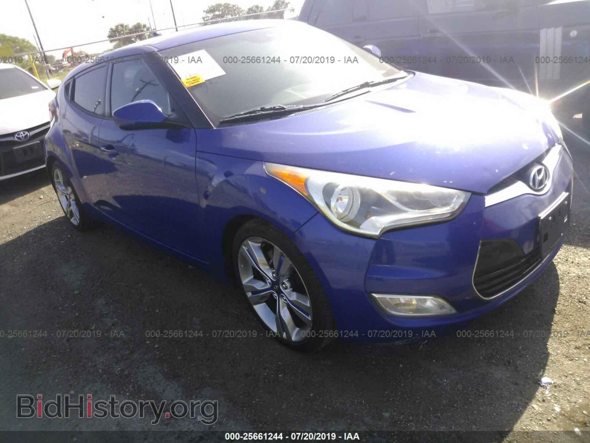 Photo KMHTC6AD7CU055532 - HYUNDAI VELOSTER 2012