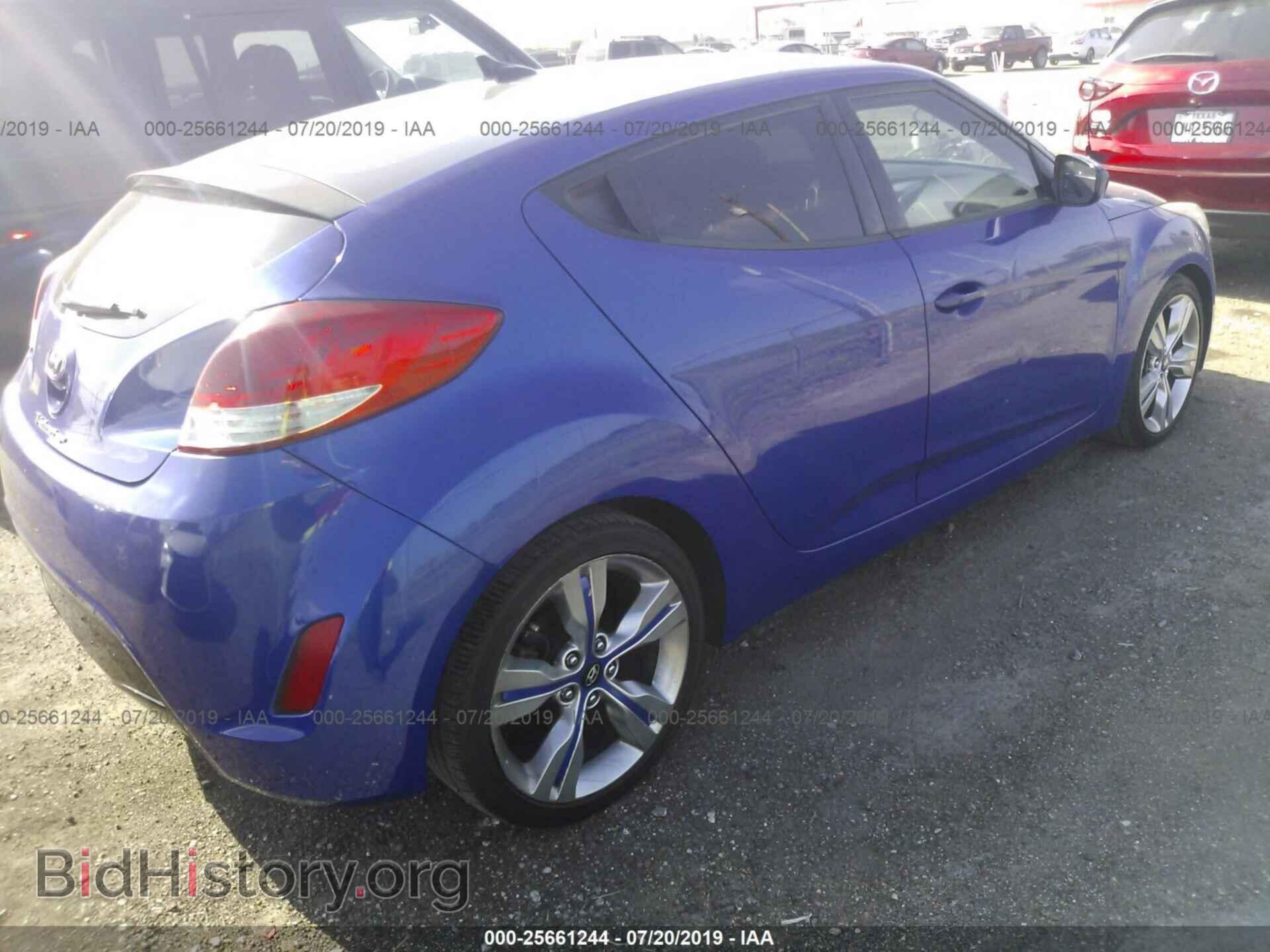 2012 HYUNDAI VELOSTER - VIN: KMHTC6AD7CU055532 - Фото 4