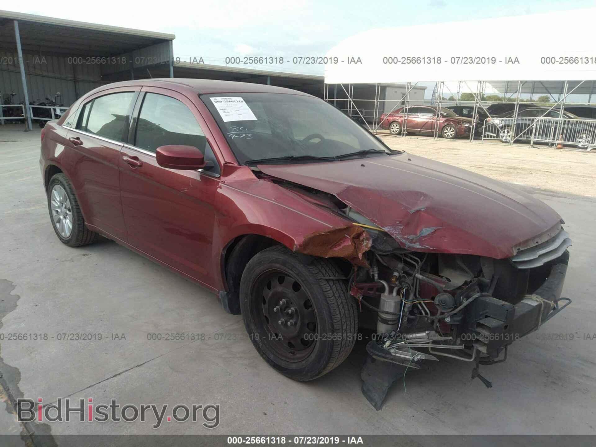 Photo 1C3CCBAB1CN135502 - CHRYSLER 200 2012