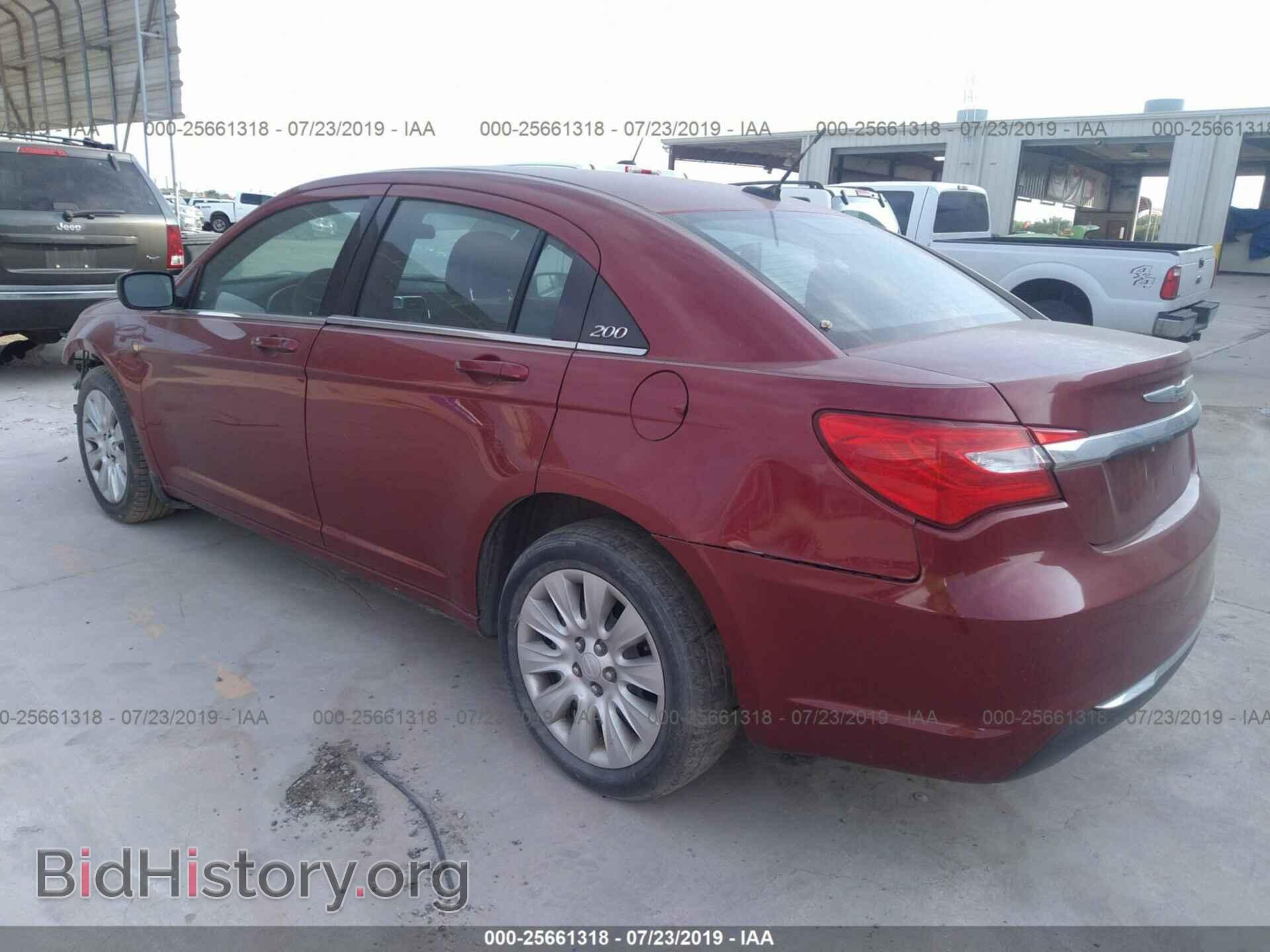 2012 CHRYSLER 200 - VIN: 1C3CCBAB1CN135502 - Фото 3