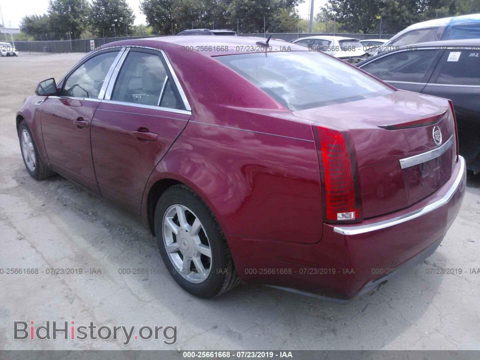 2008 CADILLAC CTS - VIN: 1G6DF577980190525 - Фото 3