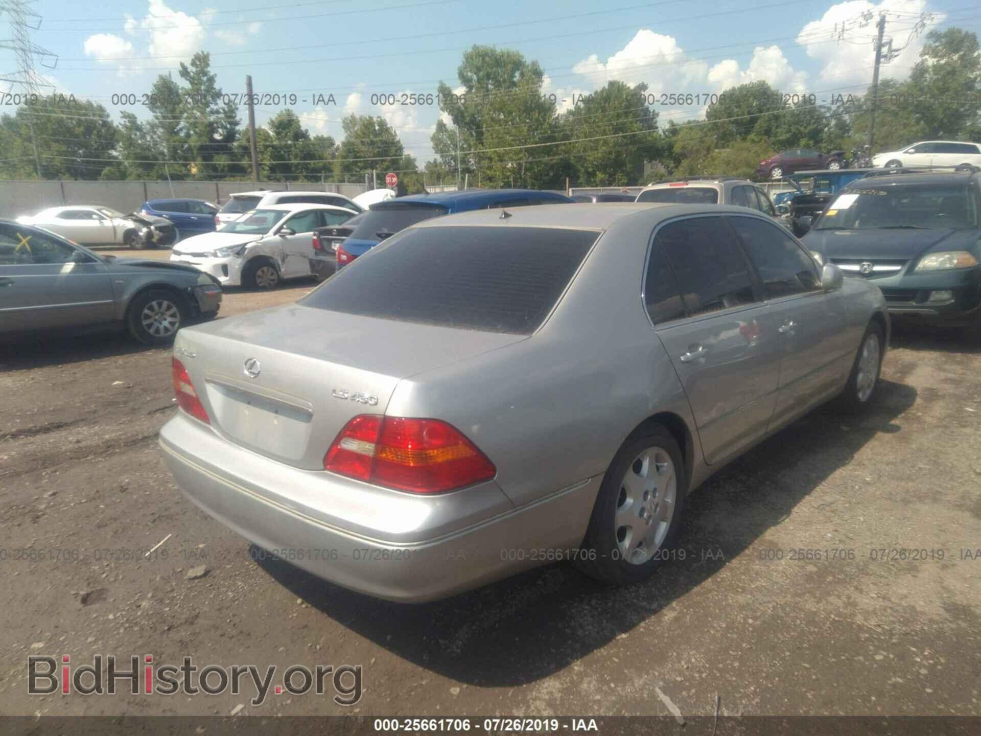 2003 LEXUS LS - VIN: JTHBN30F730122258 - Photo 4