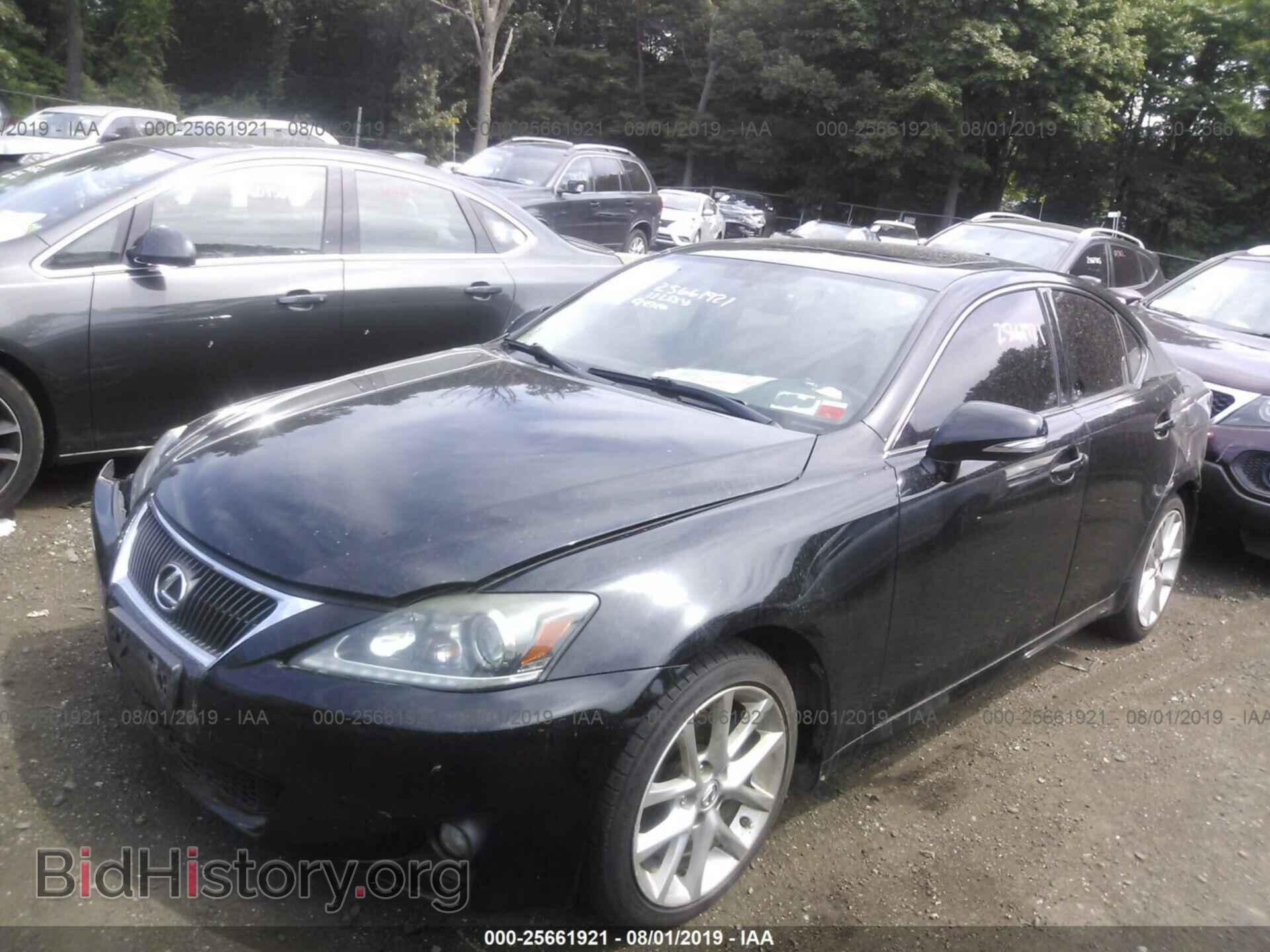 2011 LEXUS IS - VIN: JTHCF5C28B5046525 - Фото 2