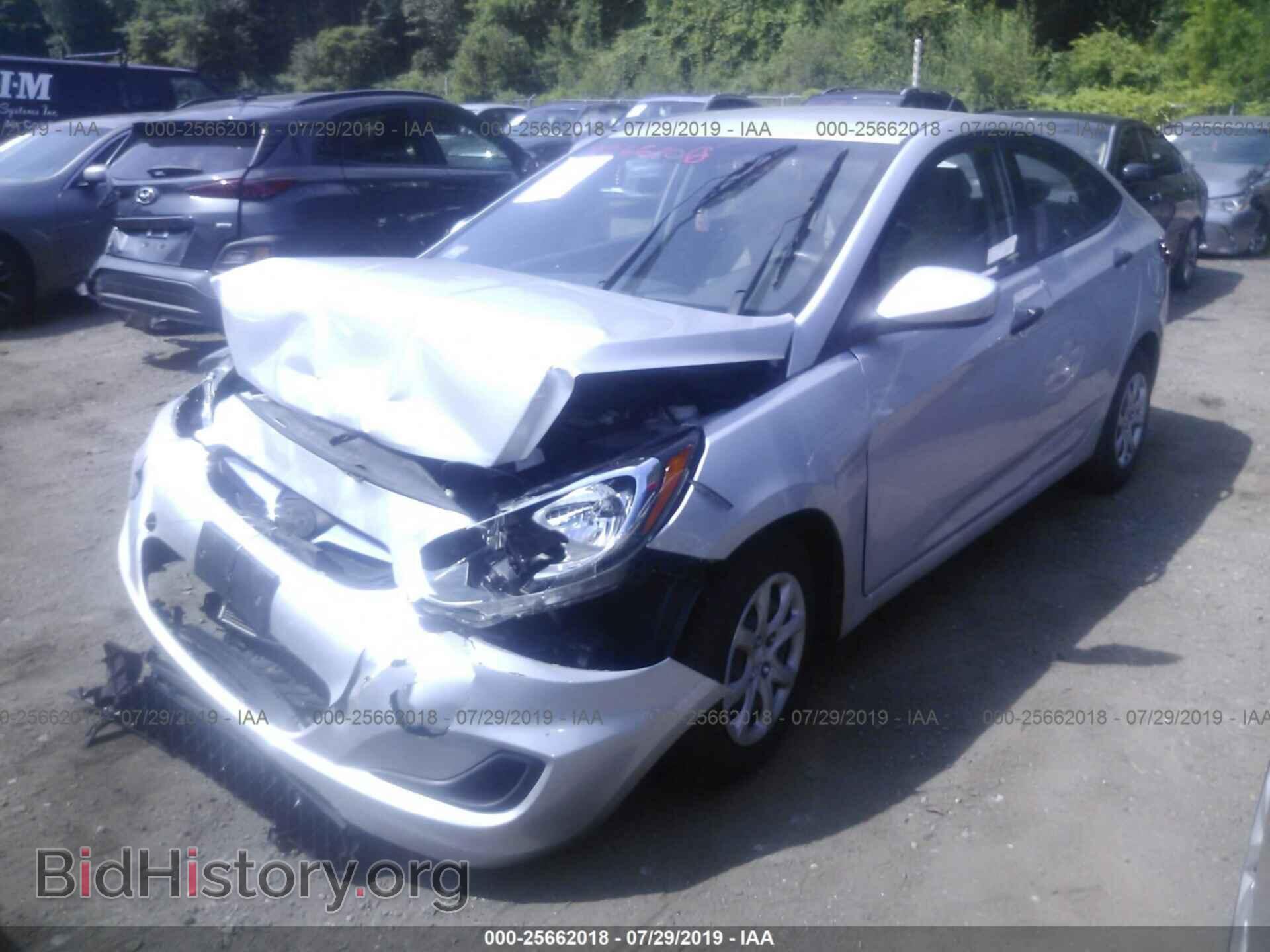 2012 HYUNDAI ACCENT - VIN: KMHCT4AE0CU042845 - Фото 2