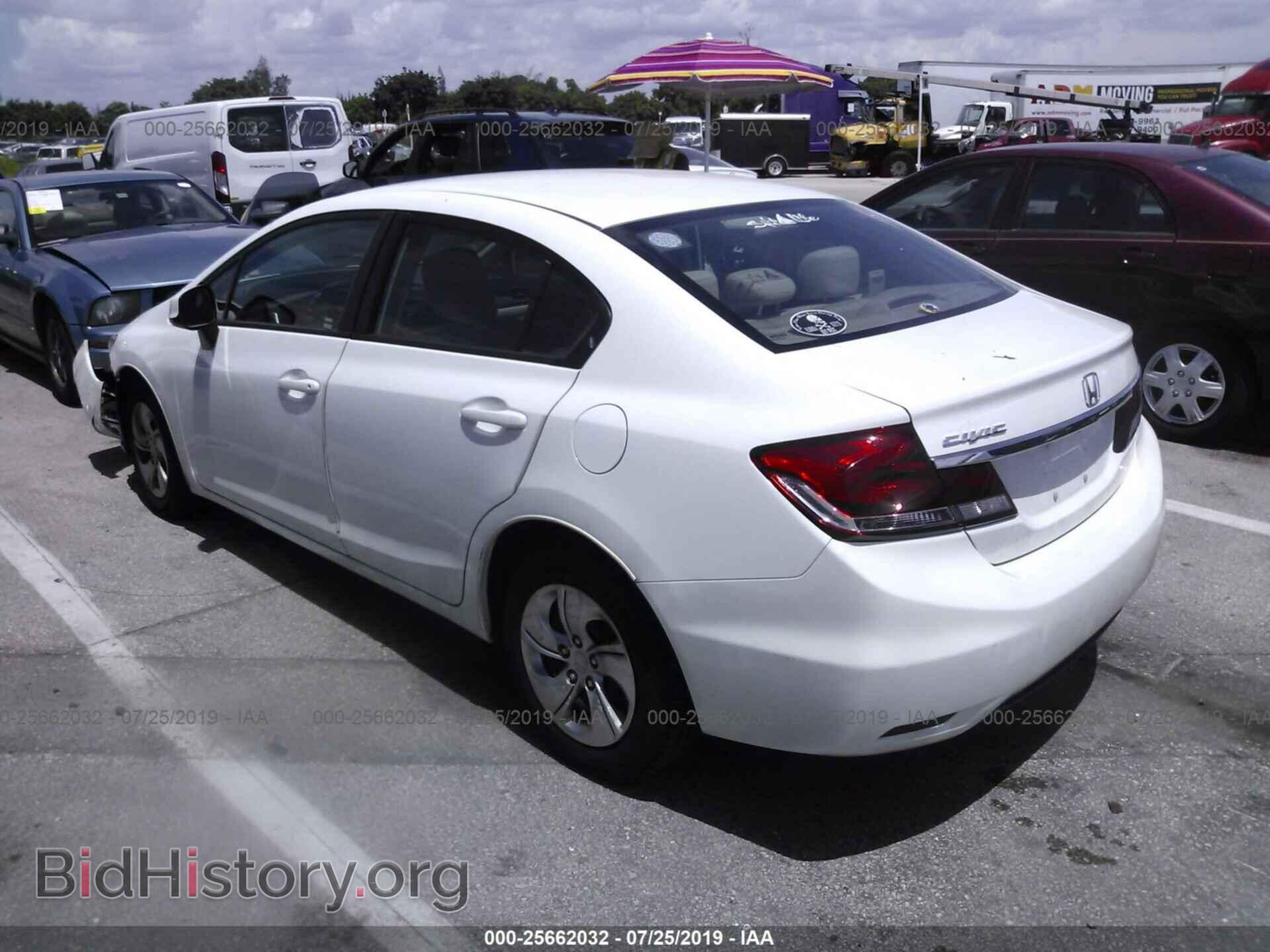 2013 HONDA CIVIC - VIN: 19XFB2F52DE095466 - Фото 3