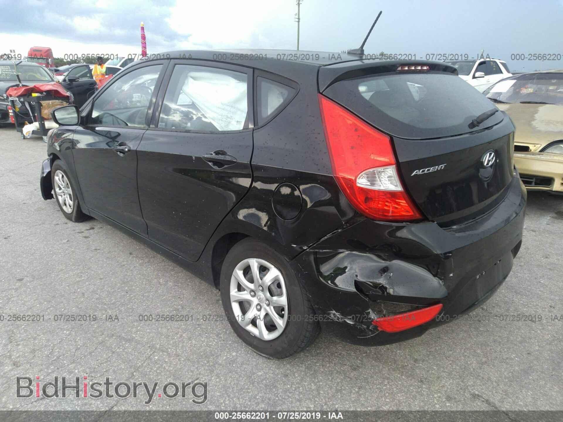 2012 HYUNDAI ACCENT - VIN: KMHCT5AE3CU005830 - Фото 3