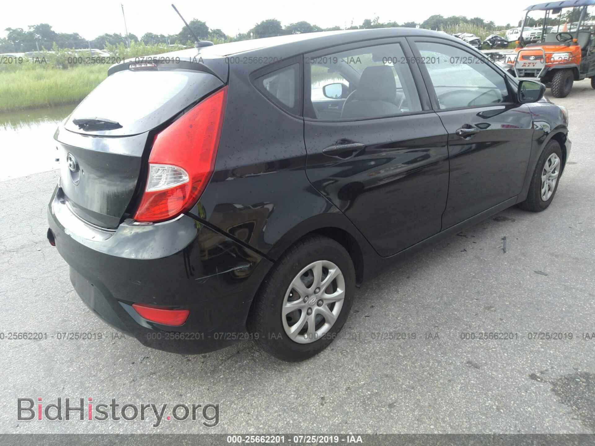 2012 HYUNDAI ACCENT - VIN: KMHCT5AE3CU005830 - Фото 4