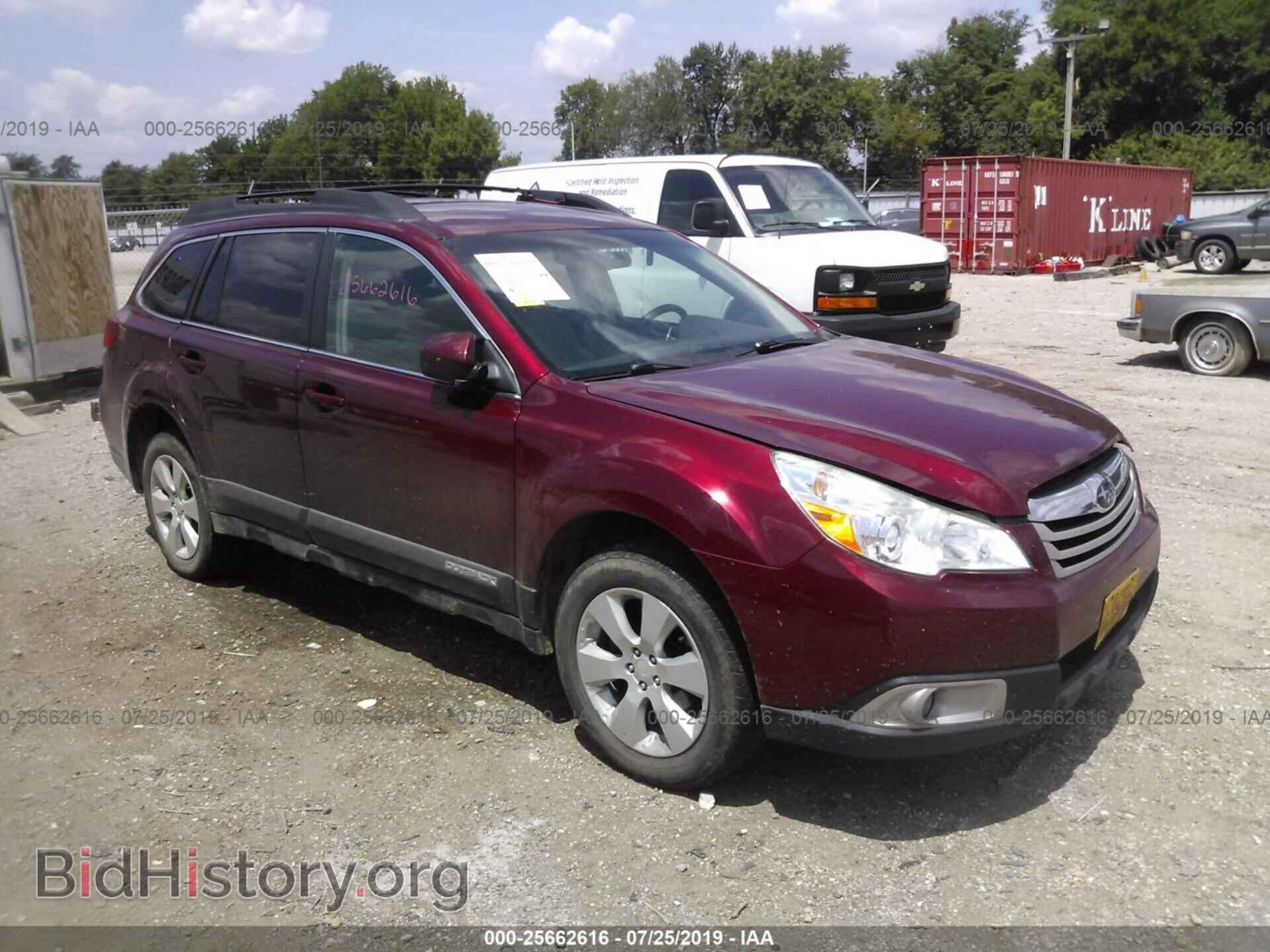 Фотография 4S4BRBBC7B3374524 - SUBARU OUTBACK 2011