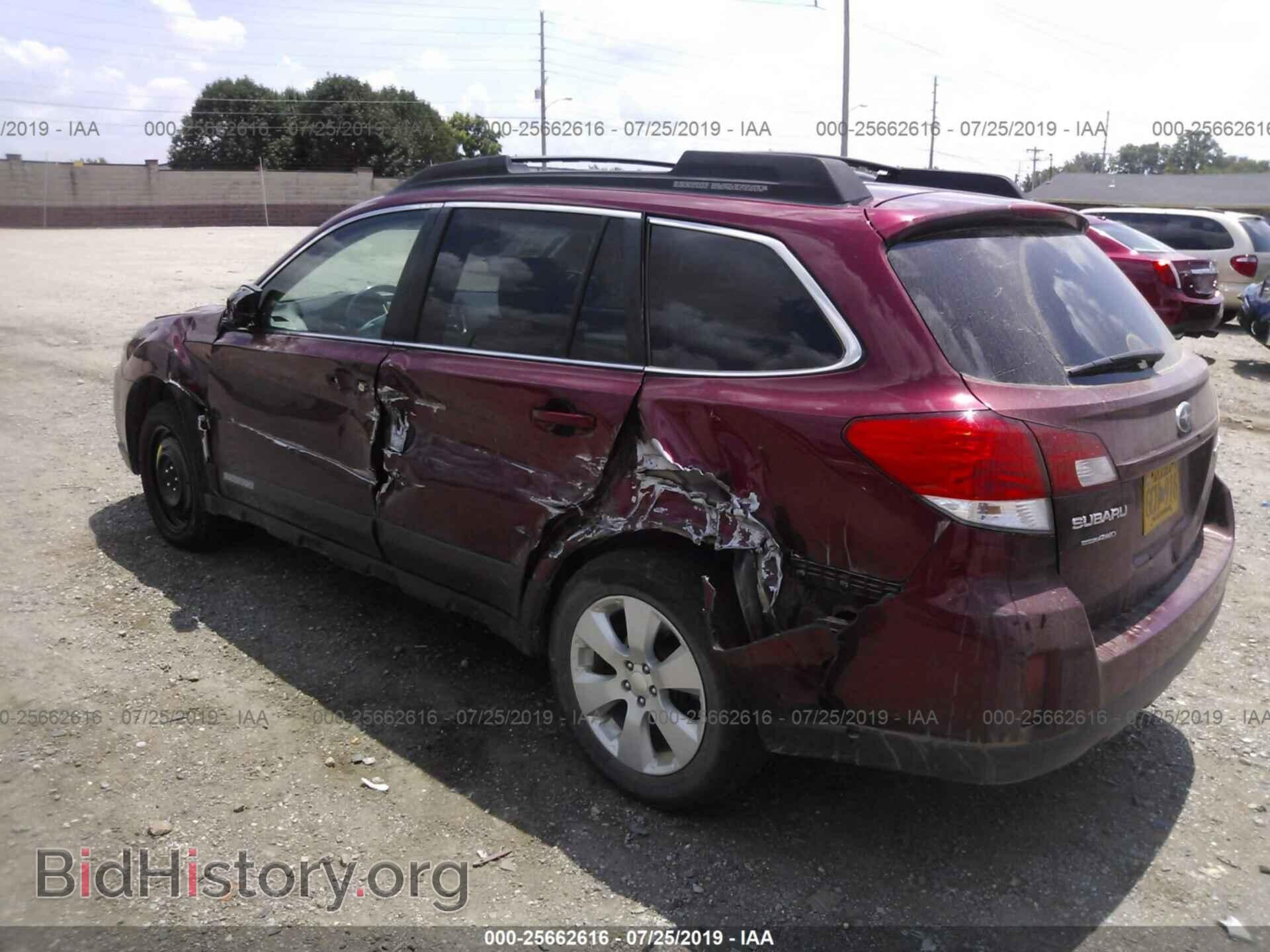 2011 SUBARU OUTBACK - VIN: 4S4BRBBC7B3374524 - Фото 3