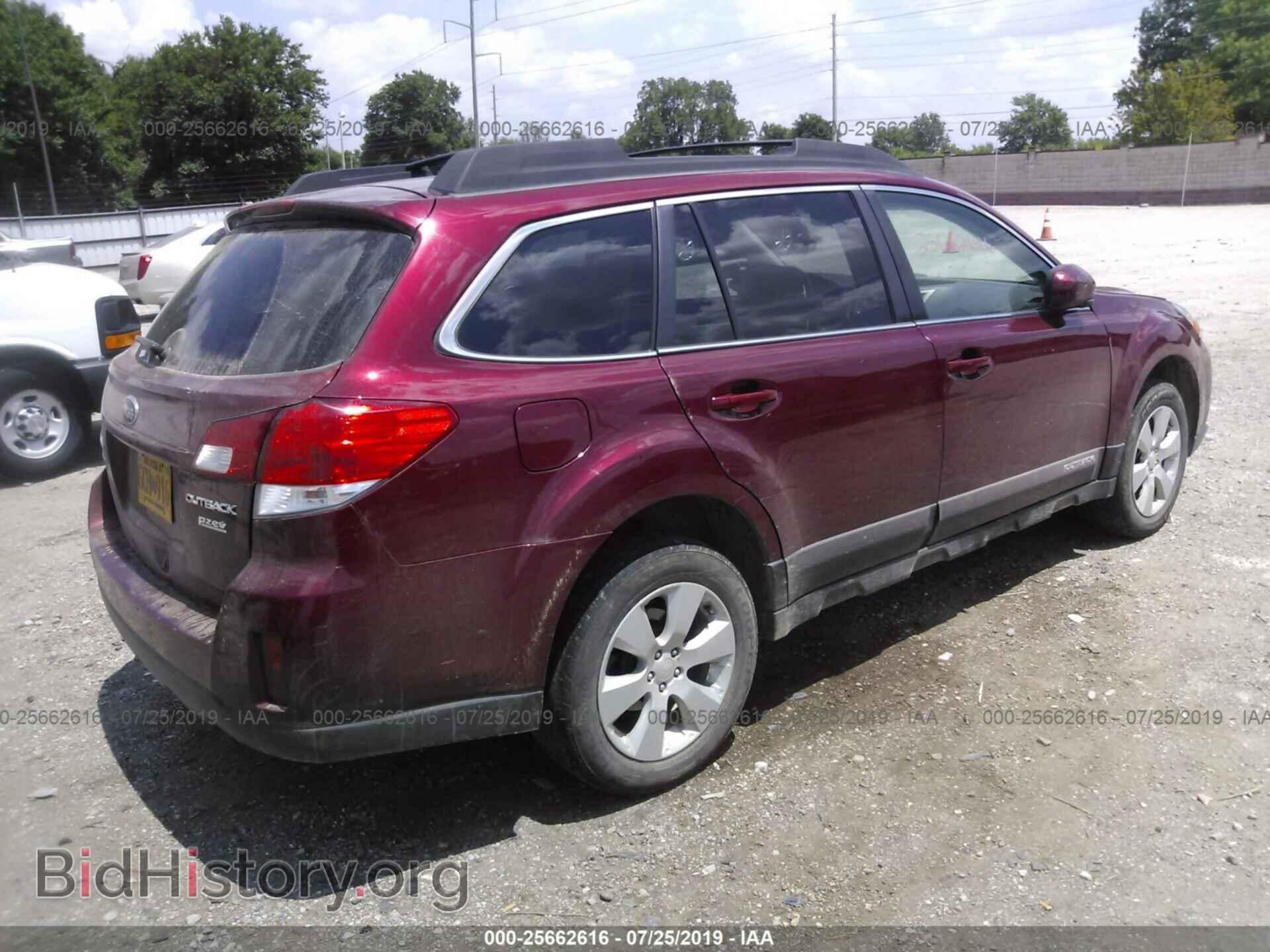 2011 SUBARU OUTBACK - VIN: 4S4BRBBC7B3374524 - Фото 4