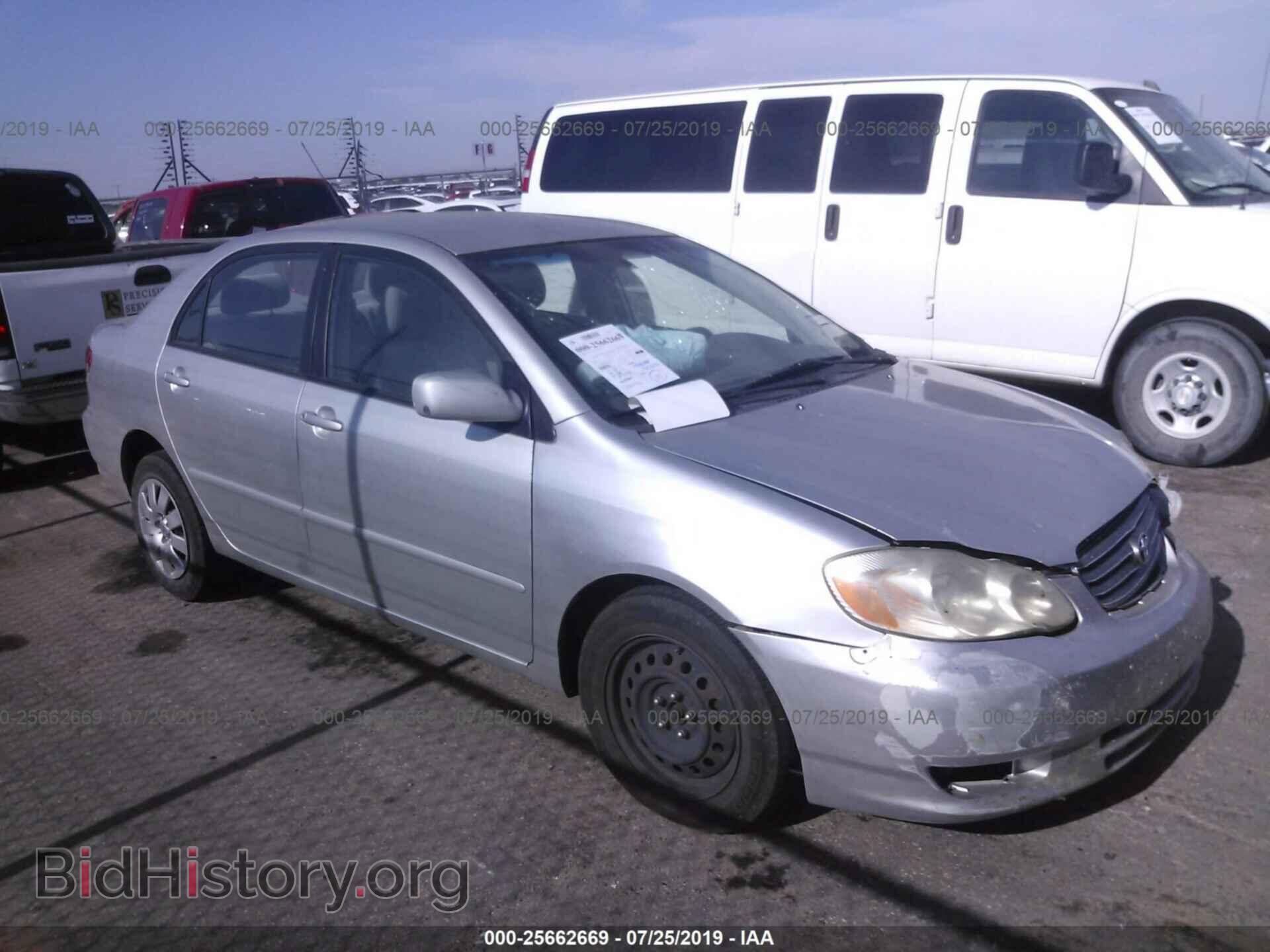 Photo JTDBR32E532001761 - TOYOTA COROLLA 2003