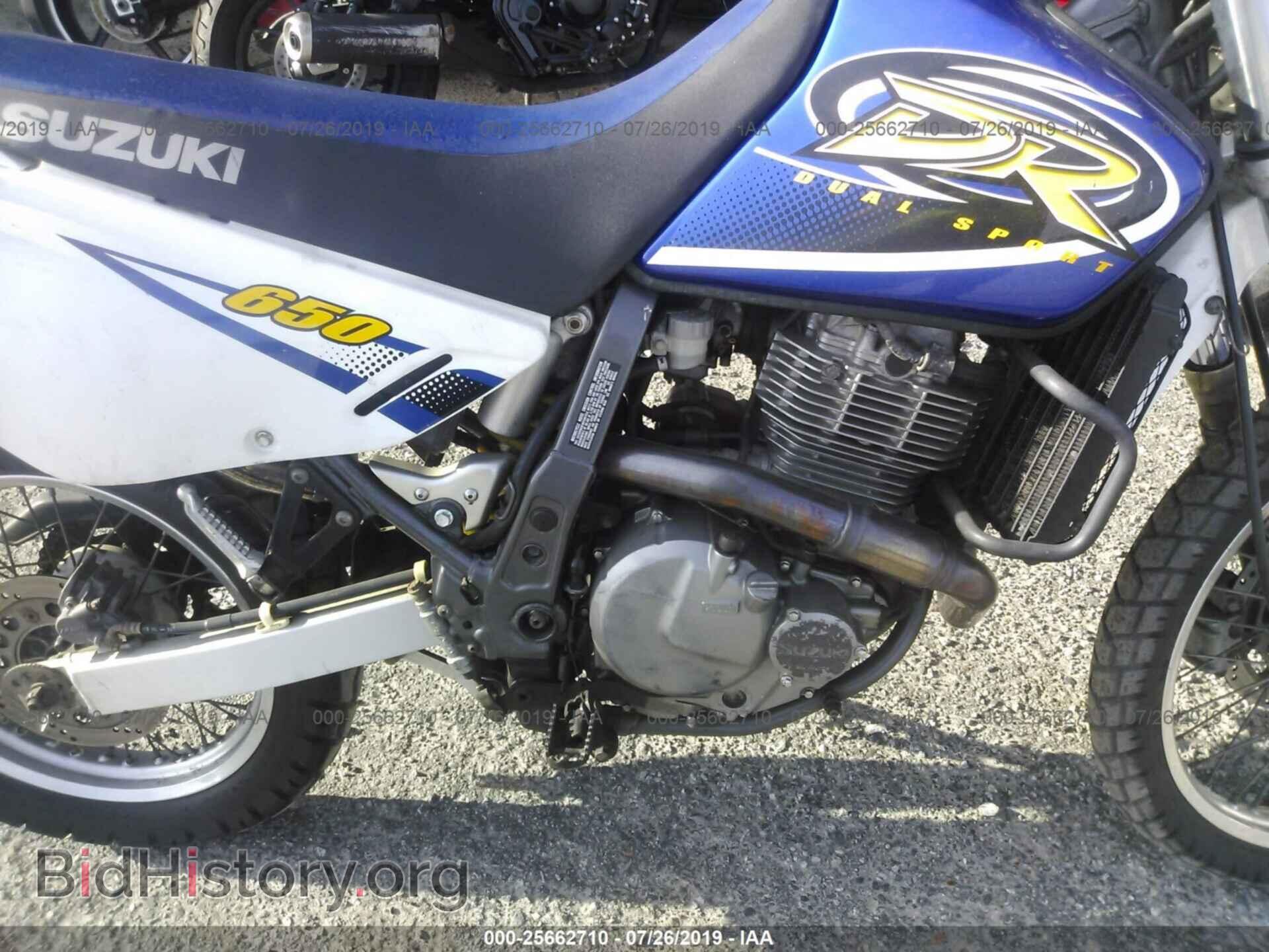 2000 SUZUKI DR650 - VIN: JS1SP46A6Y2100710 - Photo 8