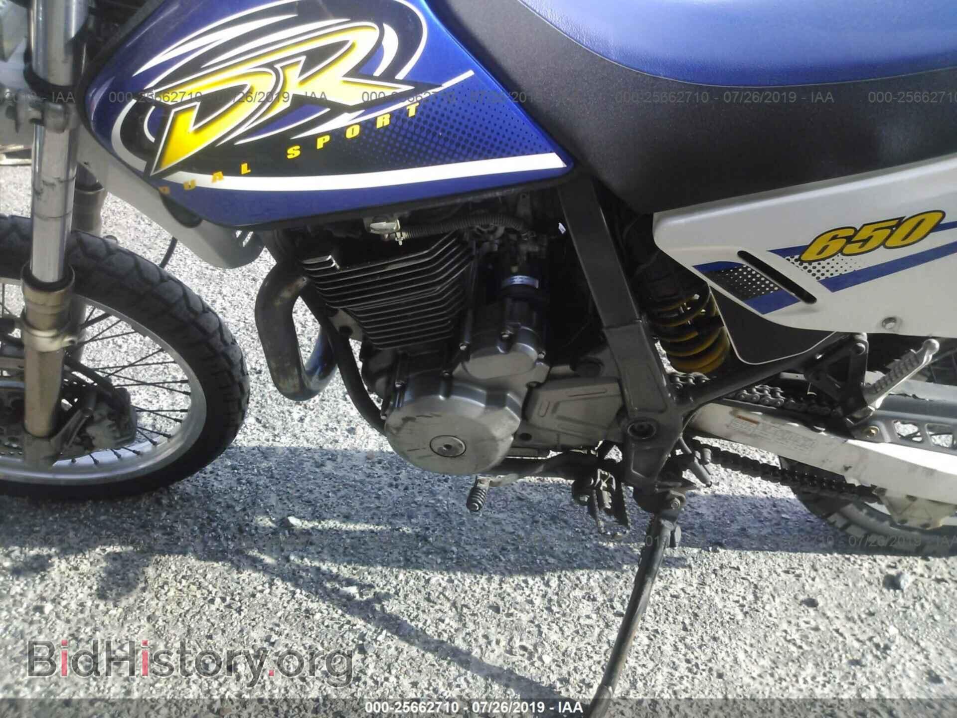 2000 SUZUKI DR650 - VIN: JS1SP46A6Y2100710 - Photo 9