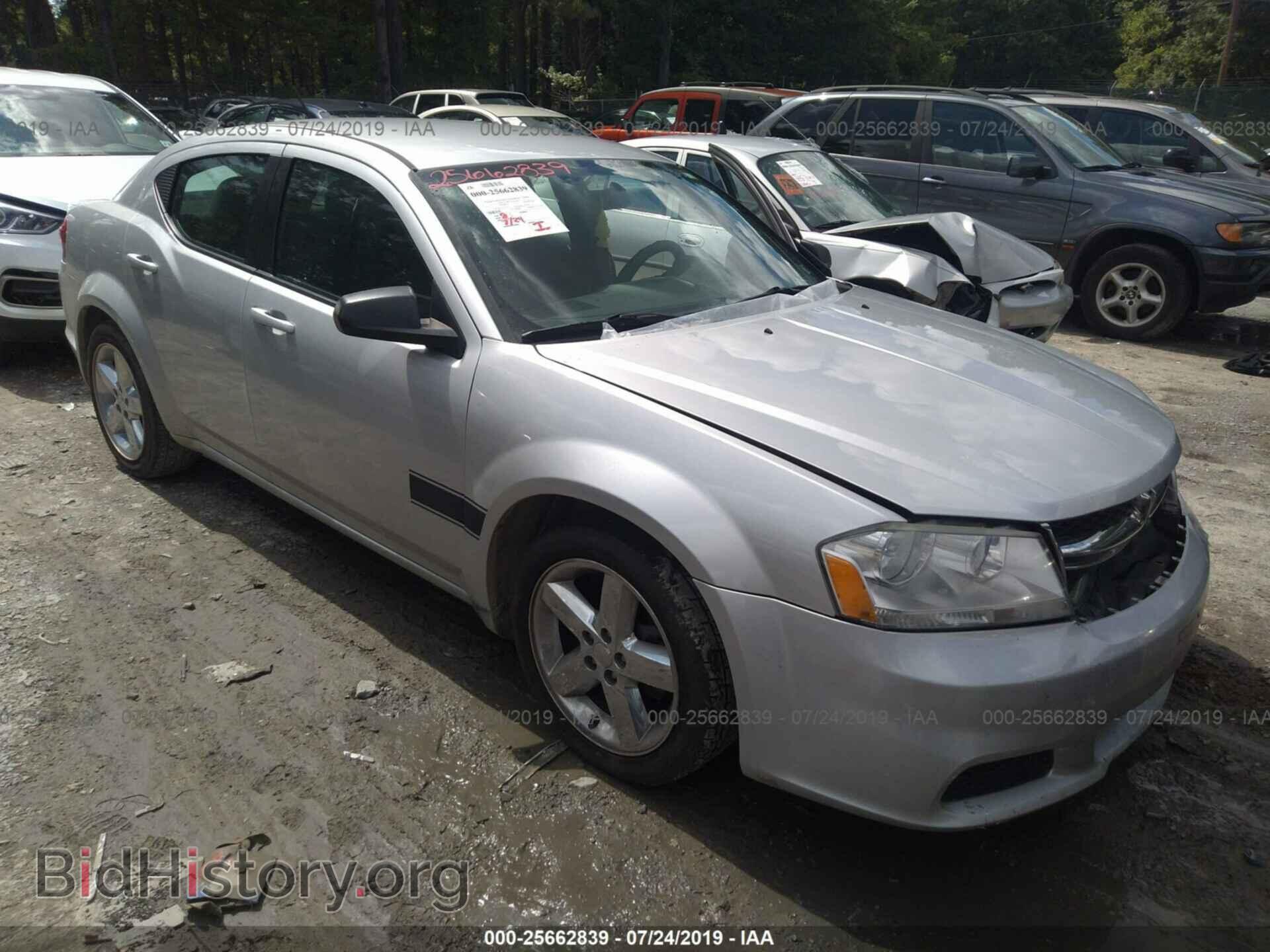 Photo 1C3CDZABXCN310321 - DODGE AVENGER 2012