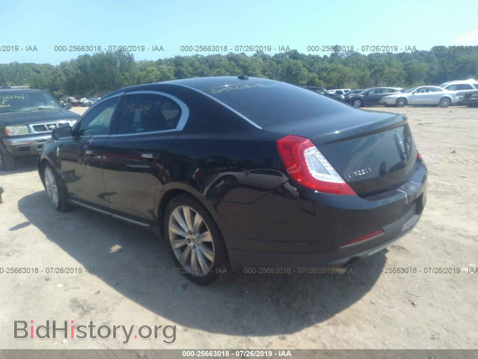 2013 LINCOLN MKS - VIN: 1LNHL9FT0DG602938 - Фото 3