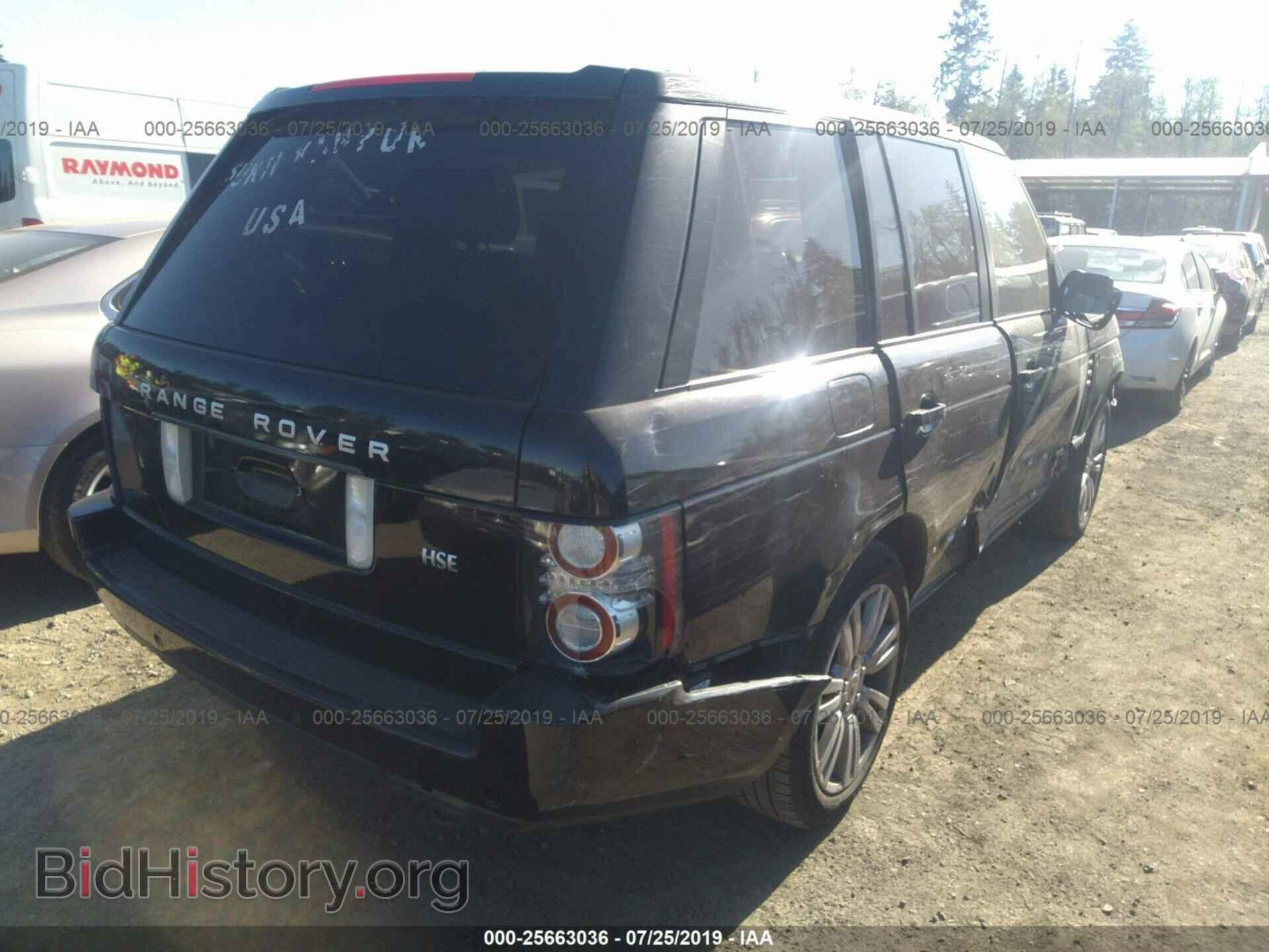 2012 LAND ROVER RANGE ROVER - VIN: SALMF1D42CA384938 - Фото 4