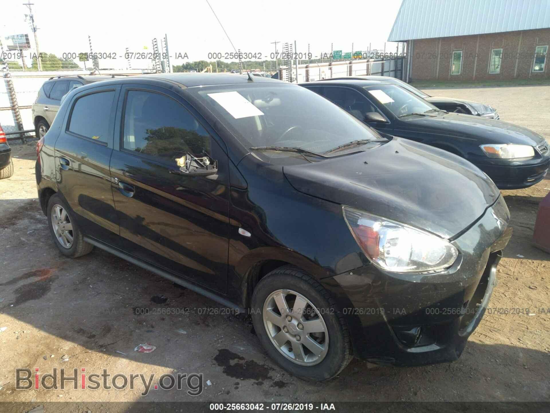 Photo ML32A4HJ2EH012804 - MITSUBISHI MIRAGE 2014