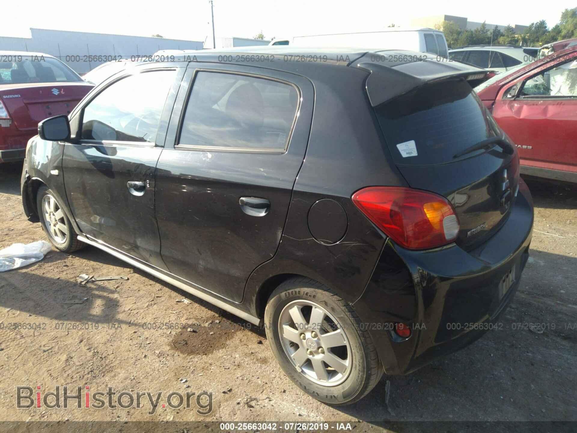 2014 MITSUBISHI MIRAGE - VIN: ML32A4HJ2EH012804 - Фото 3
