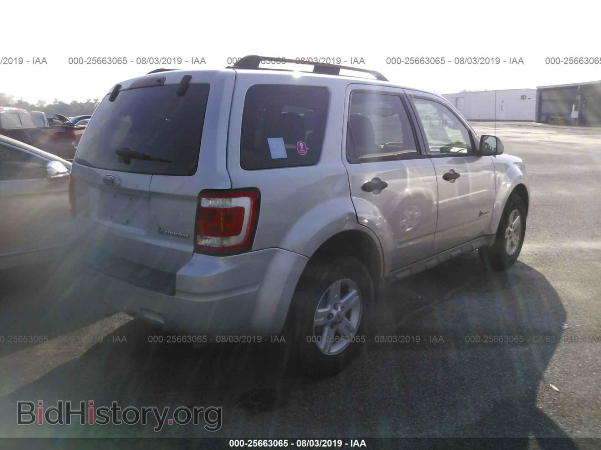 2009 FORD ESCAPE - VIN: 1FMCU59389KC19930 - Фото 4