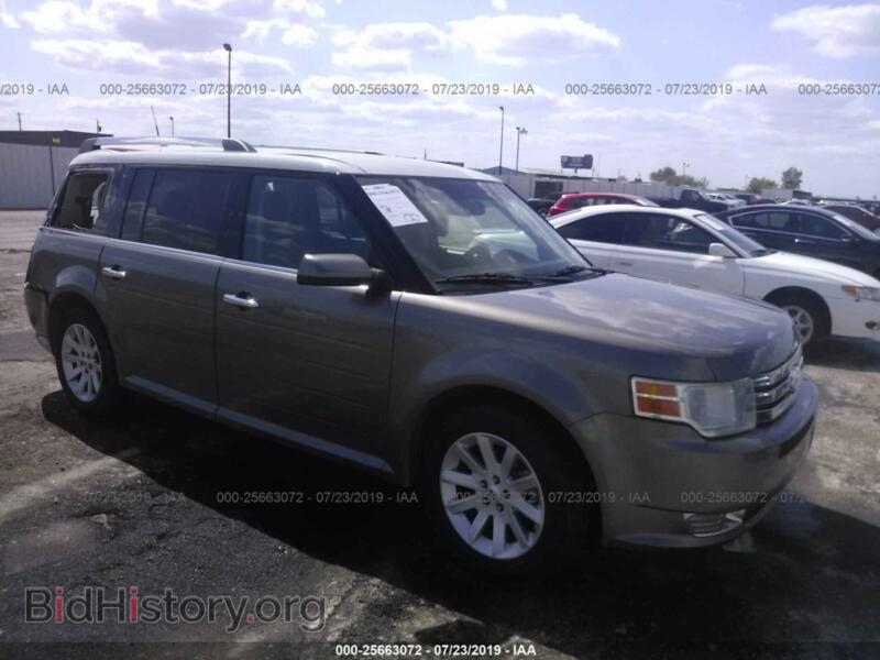 2012 Ford FLEX SEL (VIN 2FMGK5CC1CBD07526) — фото 1 из 10, IAAI, повреждение: задняя часть