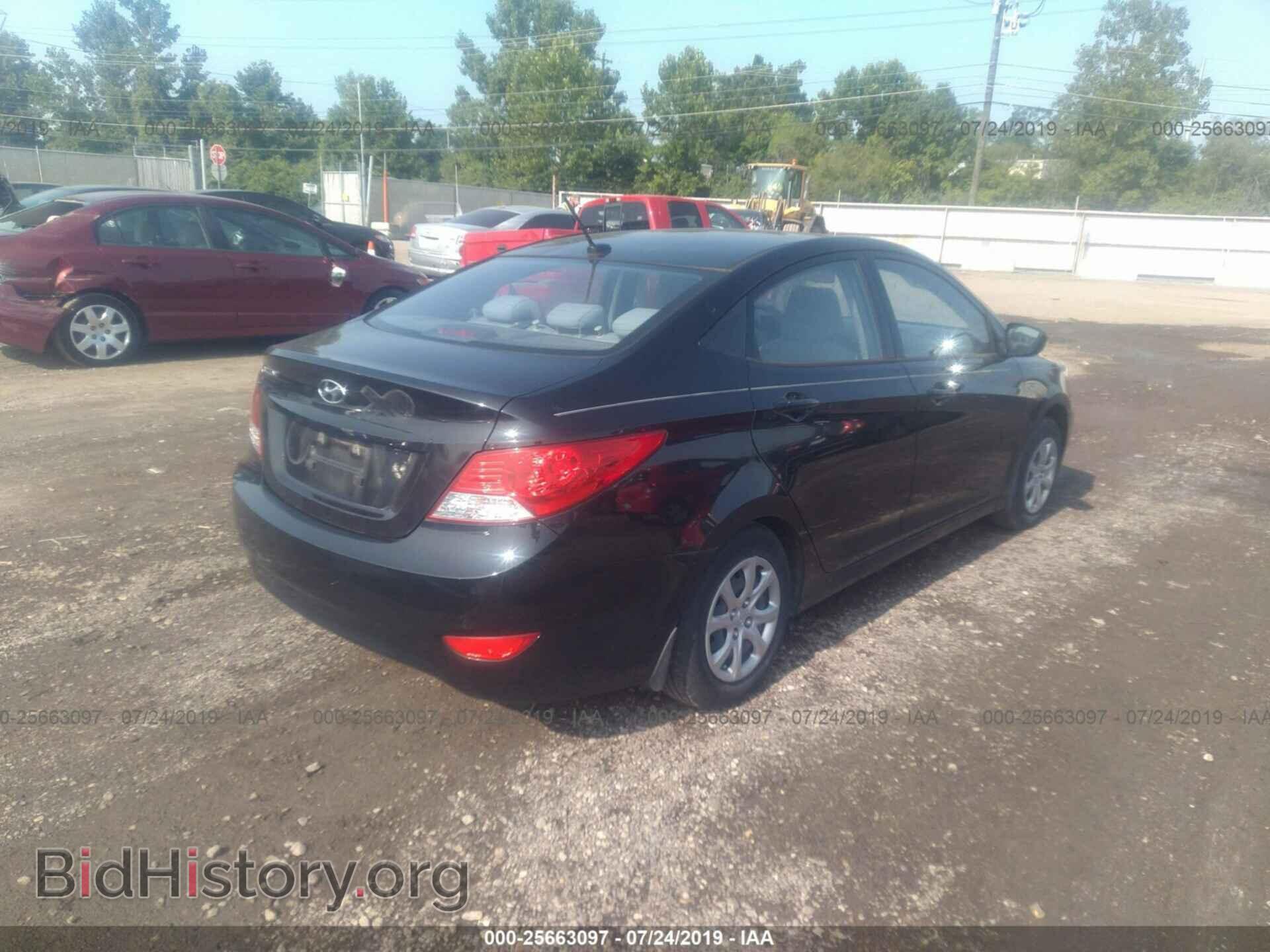 2014 HYUNDAI ACCENT - VIN: KMHCT4AE2EU766703 - Фото 4