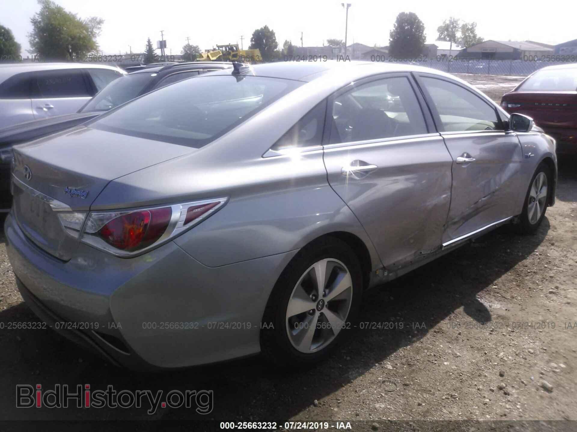 2012 HYUNDAI SONATA - VIN: KMHEC4A46CA039921 - Фото 4