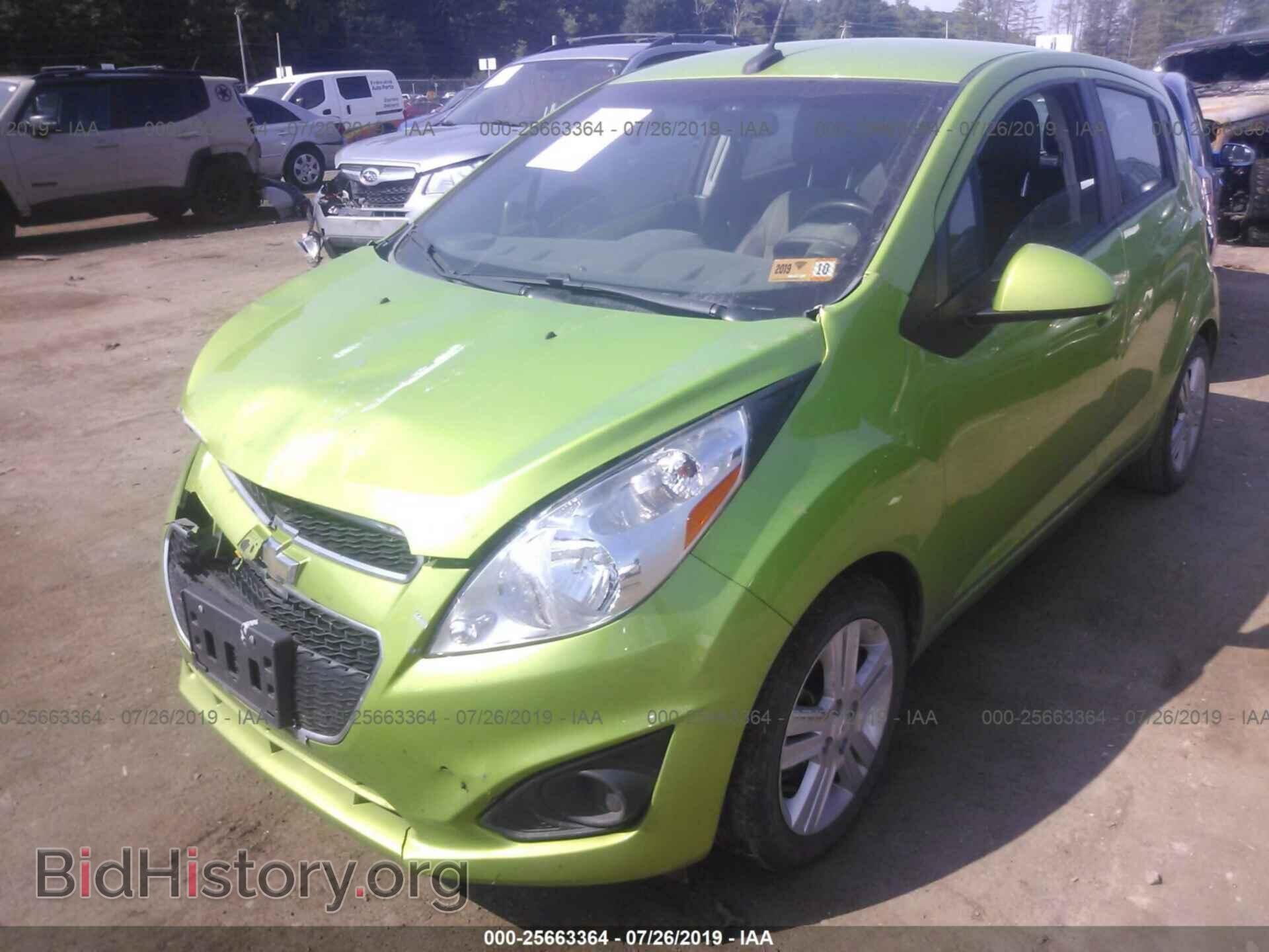 2014 CHEVROLET SPARK - VIN: KL8CA6S9XEC542276 - Фото 2