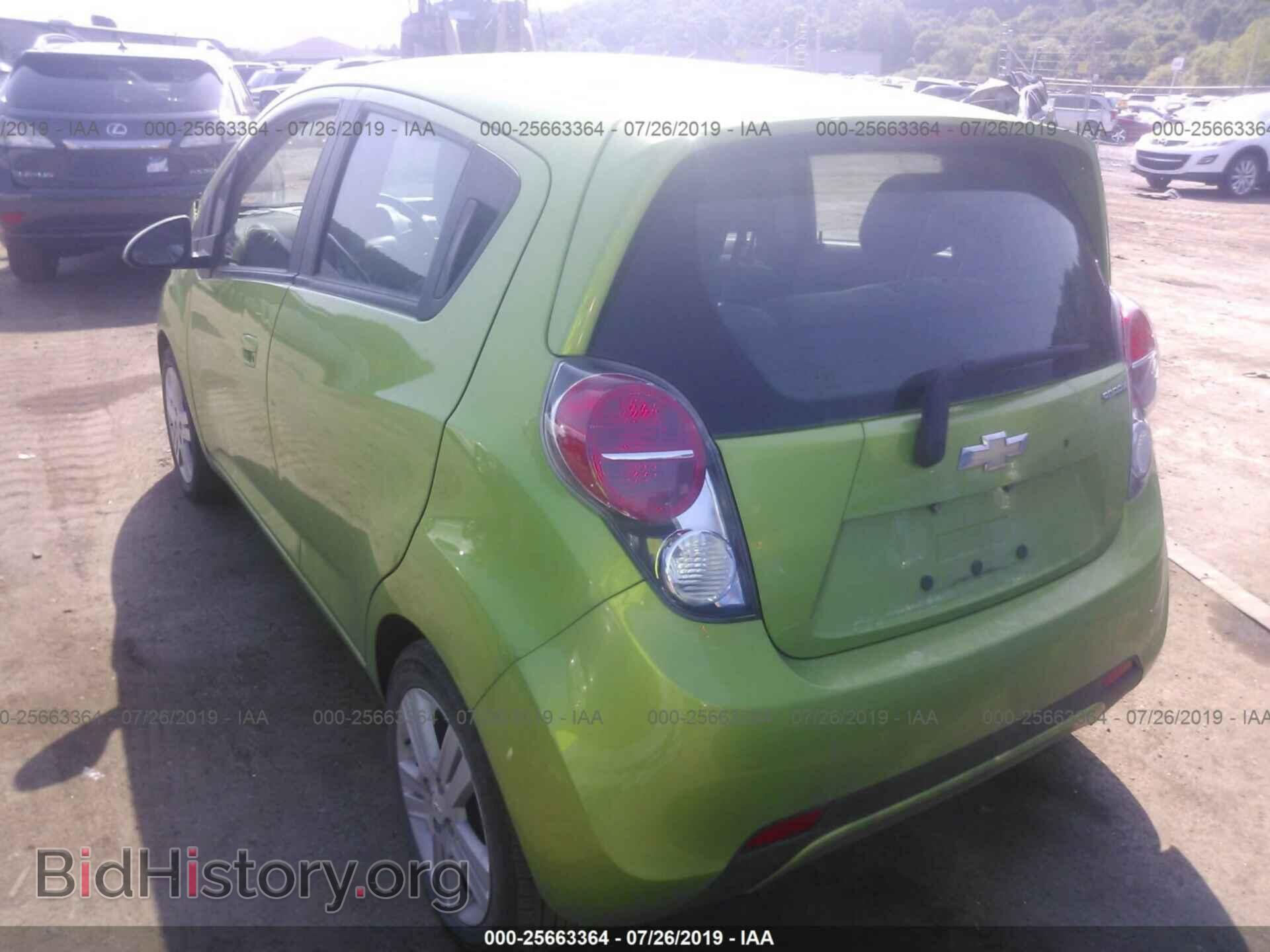 2014 CHEVROLET SPARK - VIN: KL8CA6S9XEC542276 - Фото 3