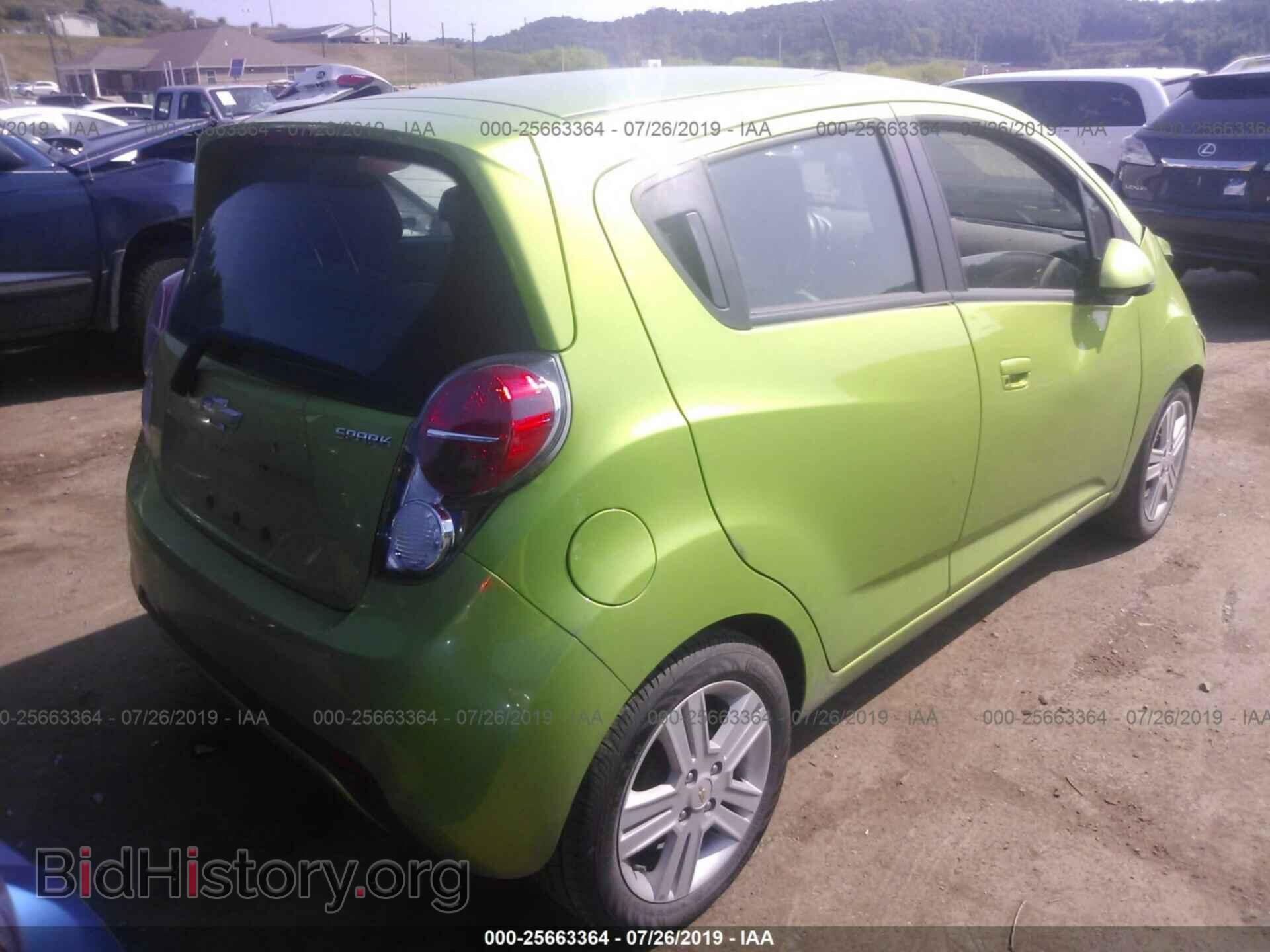 2014 CHEVROLET SPARK - VIN: KL8CA6S9XEC542276 - Фото 4