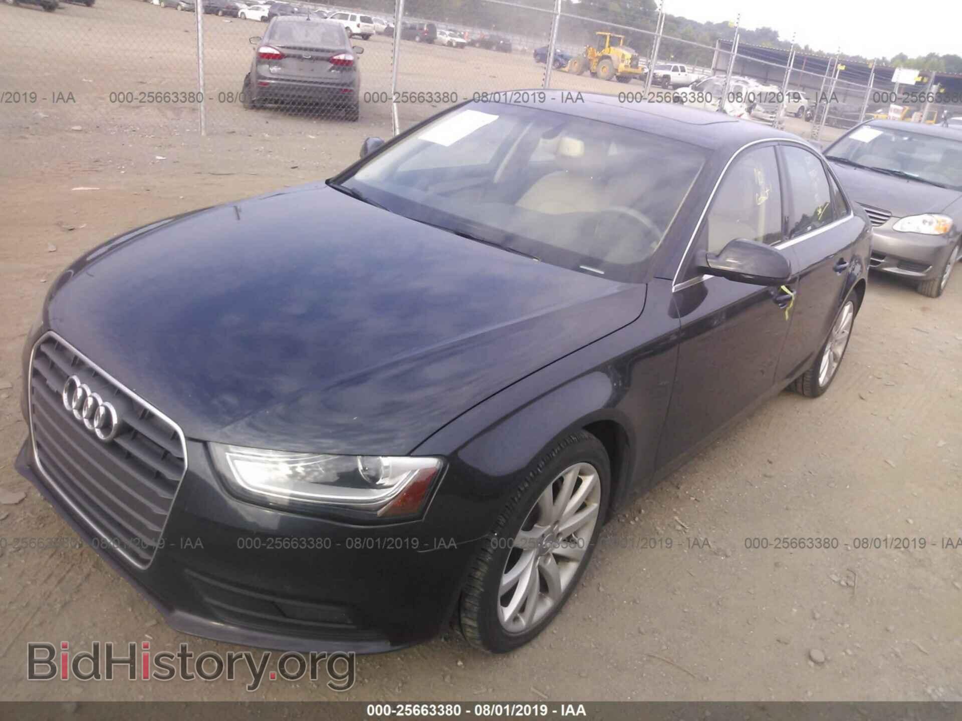 2013 AUDI A4 - VIN: WAUFFAFL4DA154126 - Photo 2