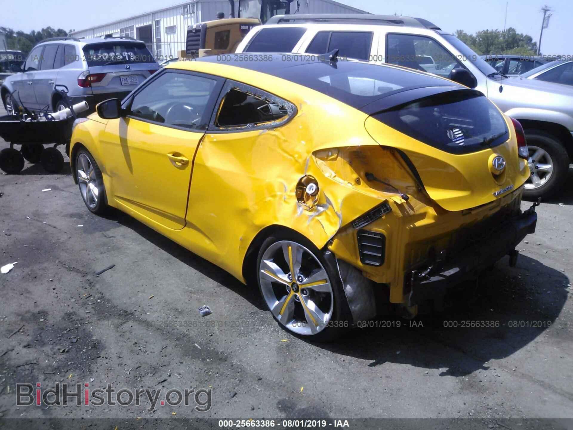2016 HYUNDAI VELOSTER - VIN: KMHTC6AD9GU257584 - Фото 3