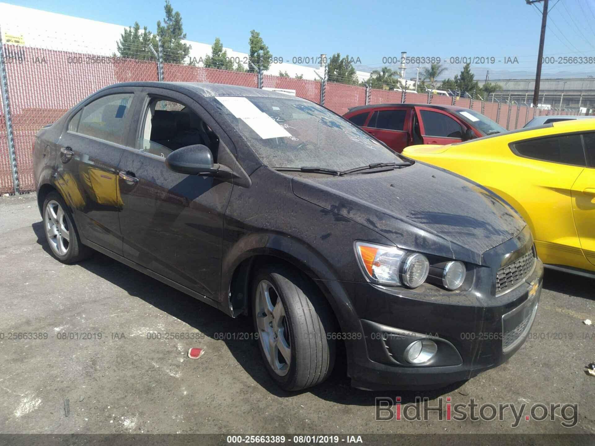 Фотография 1G1JE5SB7E4218852 - CHEVROLET SONIC 2014