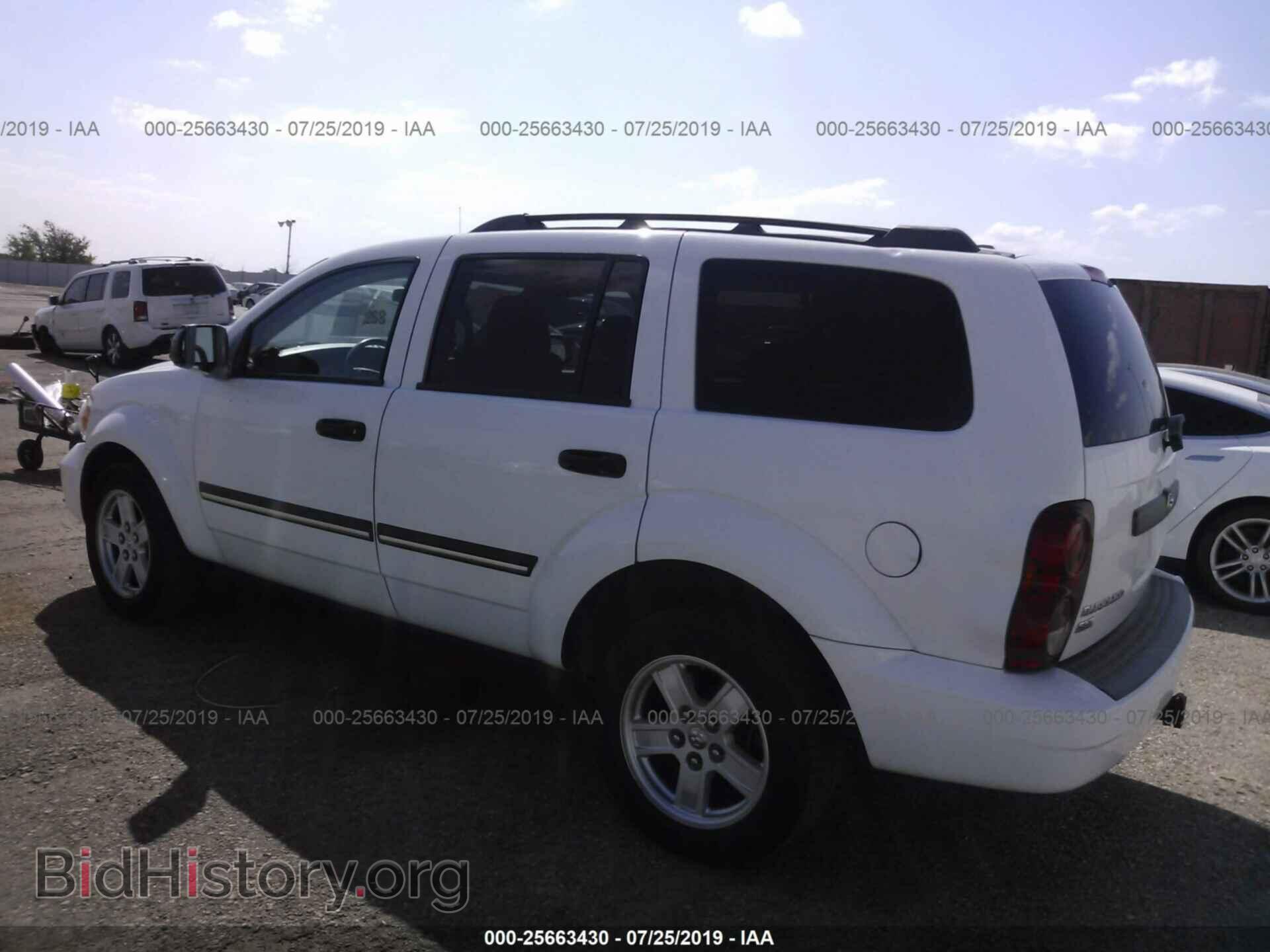 2008 DODGE DURANGO - VIN: 1D8HD48N58F109630 - Фото 3