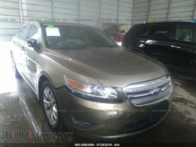 2012 Ford TAURUS SEL, золотистый — VIN 1FAHP2EW9CG123322, IAAI